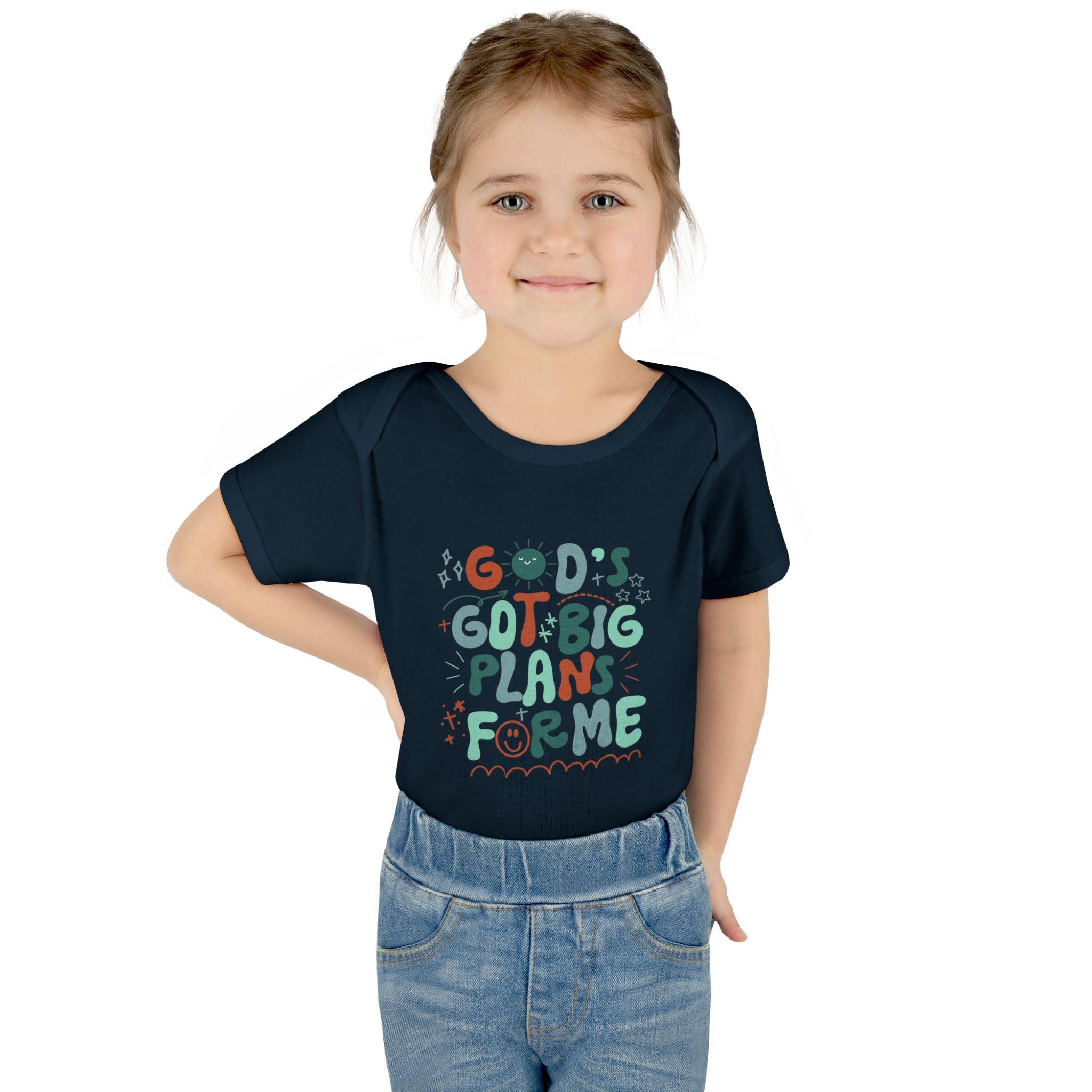 Boys God’s Got Big Plans For Me Infant Bodysuit