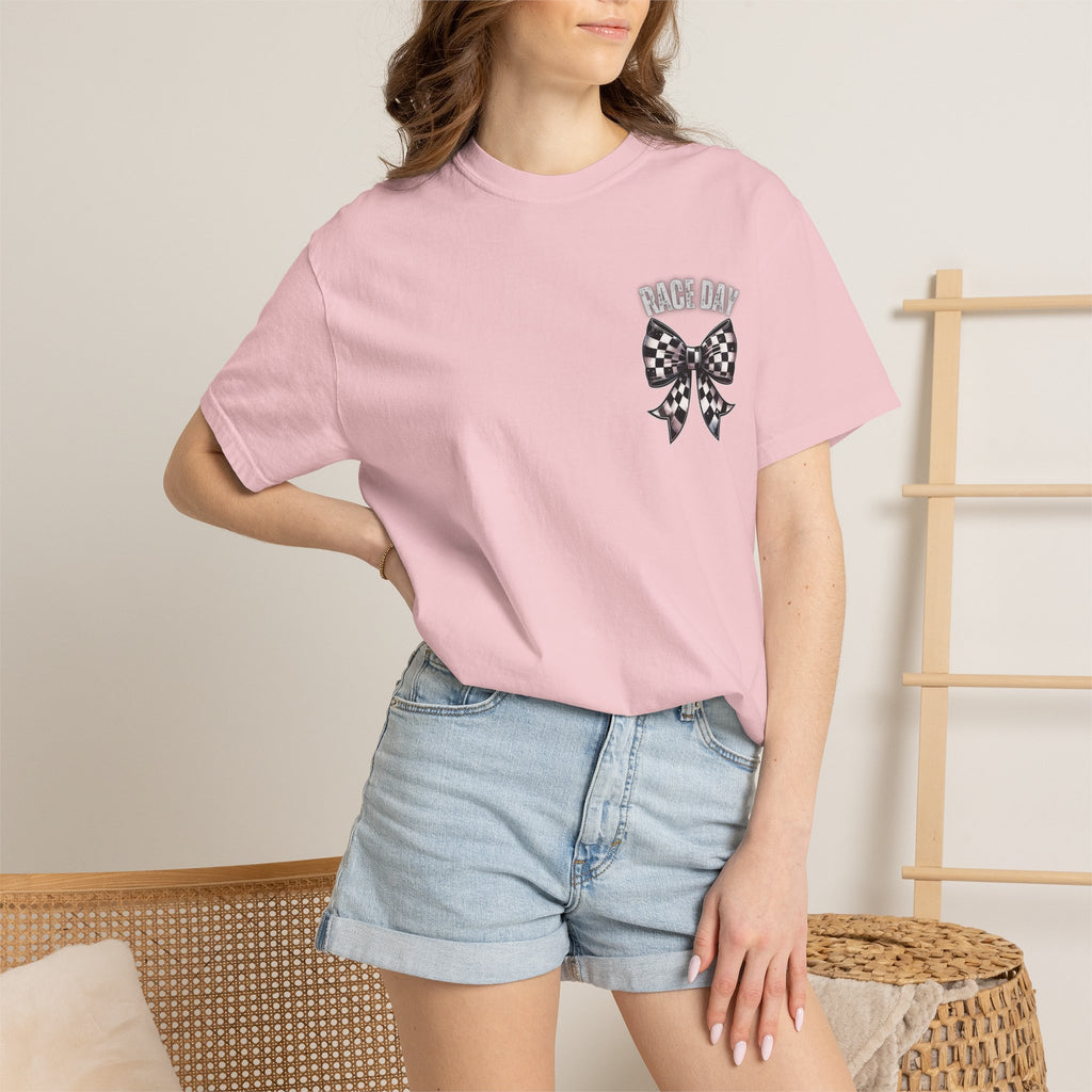 Race Day Bow T-Shirt