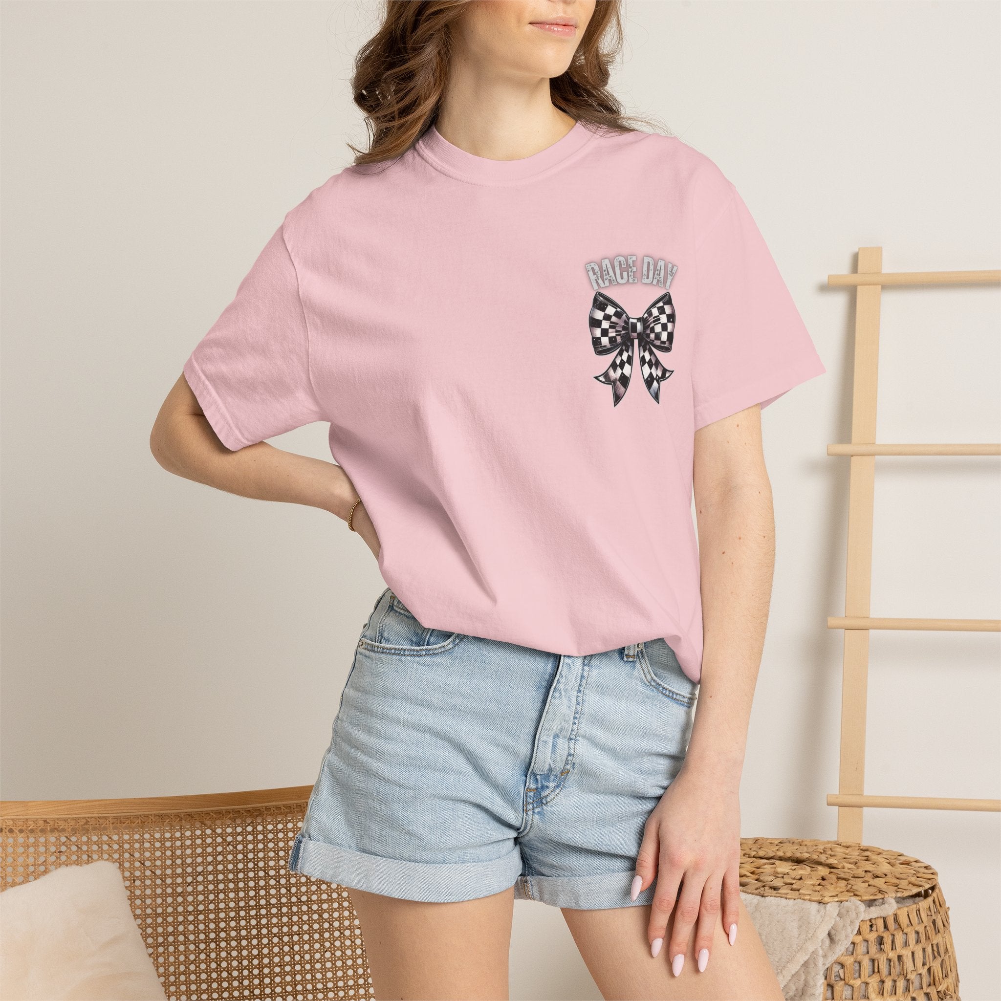 Race Day Bow T-Shirt