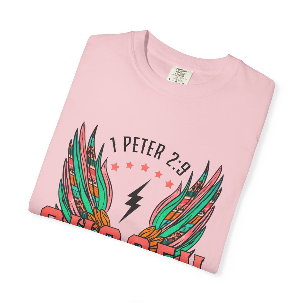 Chosen Wings T‑Shirt — 1 Peter 2:9 Inspirational Christian Tee