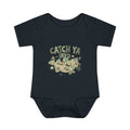Infant Bodysuit - "Catch Ya Later" Camo Bat Graphic Baby Onesie