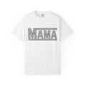 Checkered MAMA Logo T-shirt | Mama Typography Tee