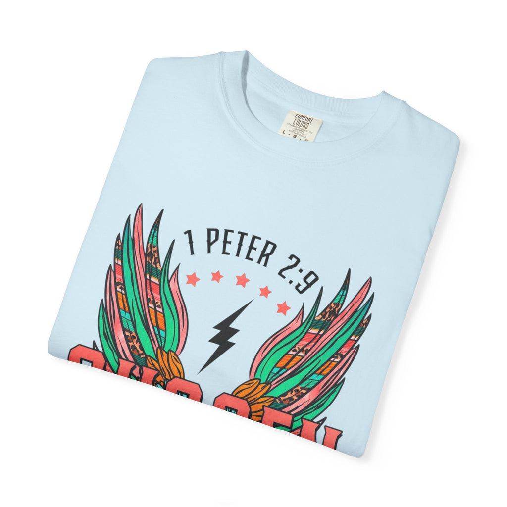 Chosen Wings T‑Shirt — 1 Peter 2:9 Inspirational Christian Tee