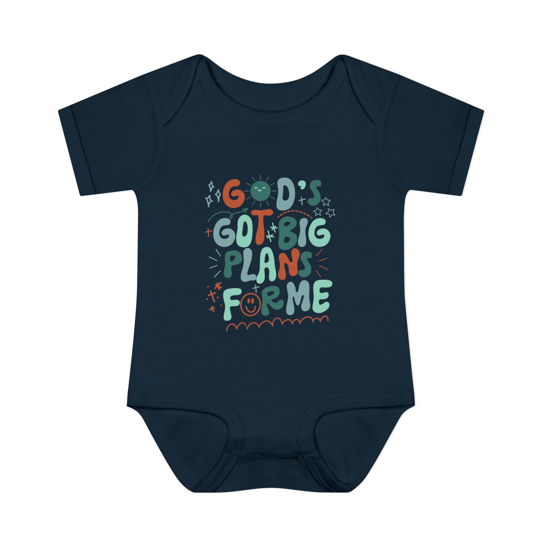 Boys God’s Got Big Plans For Me Infant Bodysuit