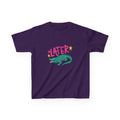 Kids Tee — Cute Crocodile Graphic “Later / After While” Youth T‑Shirt