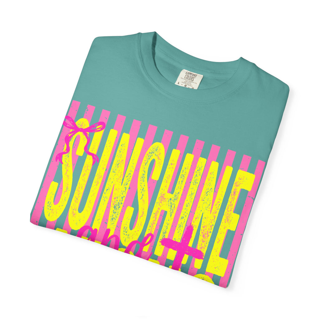 Sunshine and Jesus Graphic T-Shirt — Bright Faith Tee for Women & Men