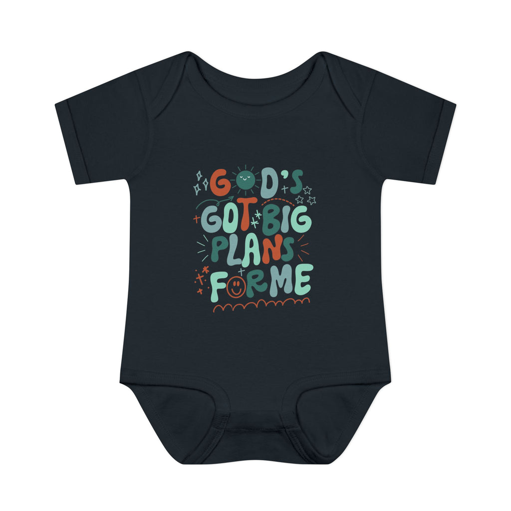 Boys God’s Got Big Plans For Me Infant Bodysuit