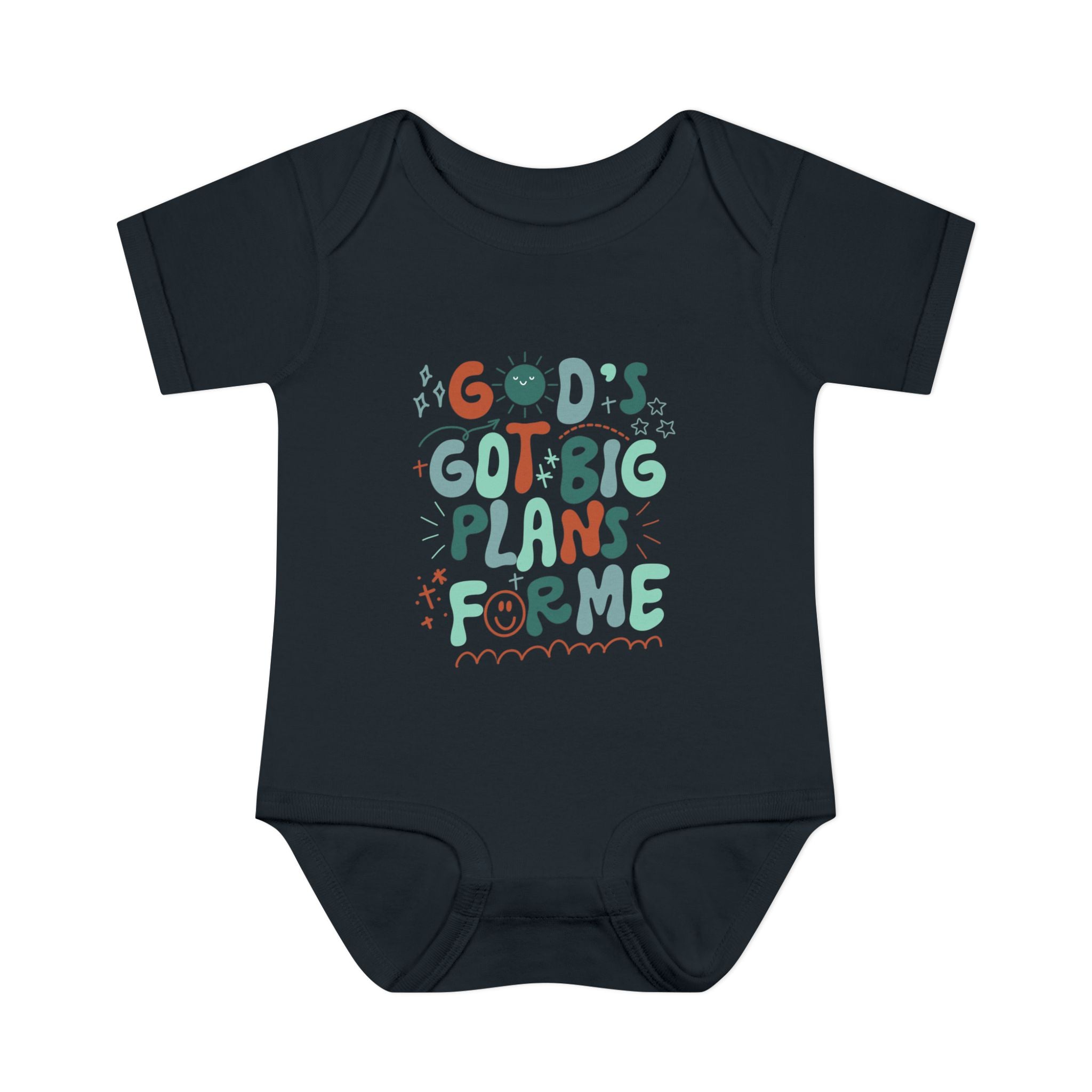 Boys God’s Got Big Plans For Me Infant Bodysuit