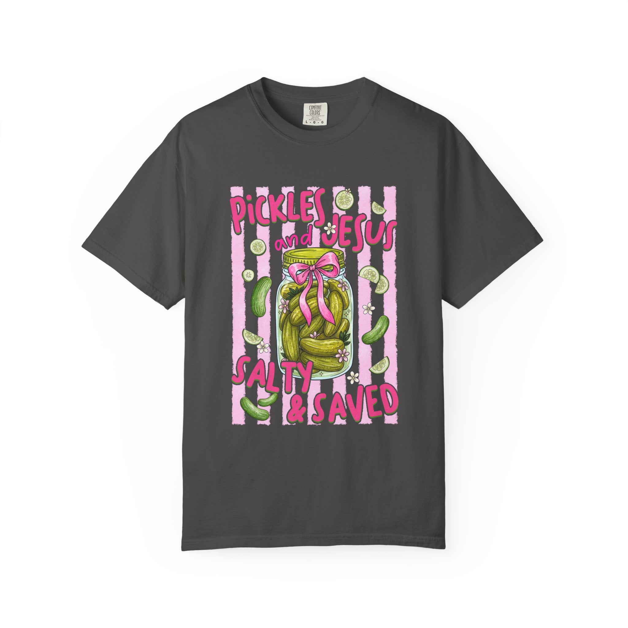 Pickles and Jesus 'Salty & Saved' T-Shirt
