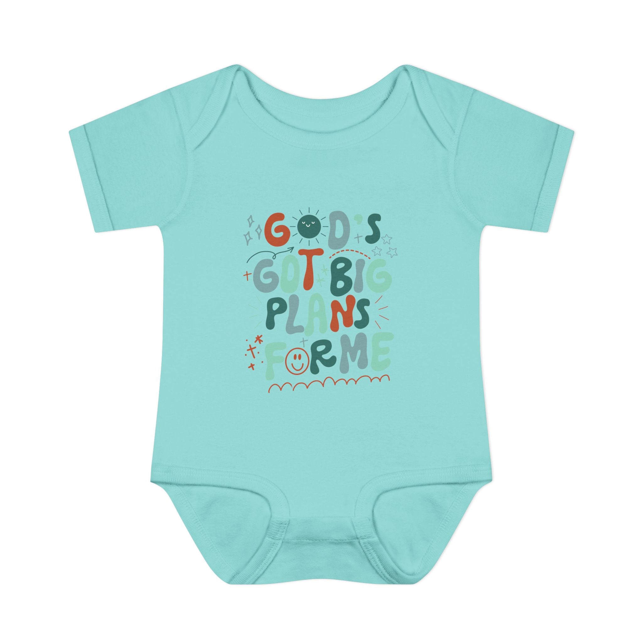 Boys God’s Got Big Plans For Me Infant Bodysuit