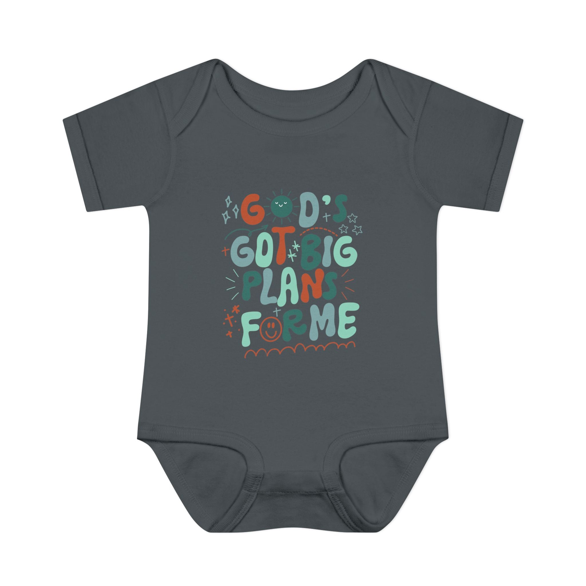 Boys God’s Got Big Plans For Me Infant Bodysuit
