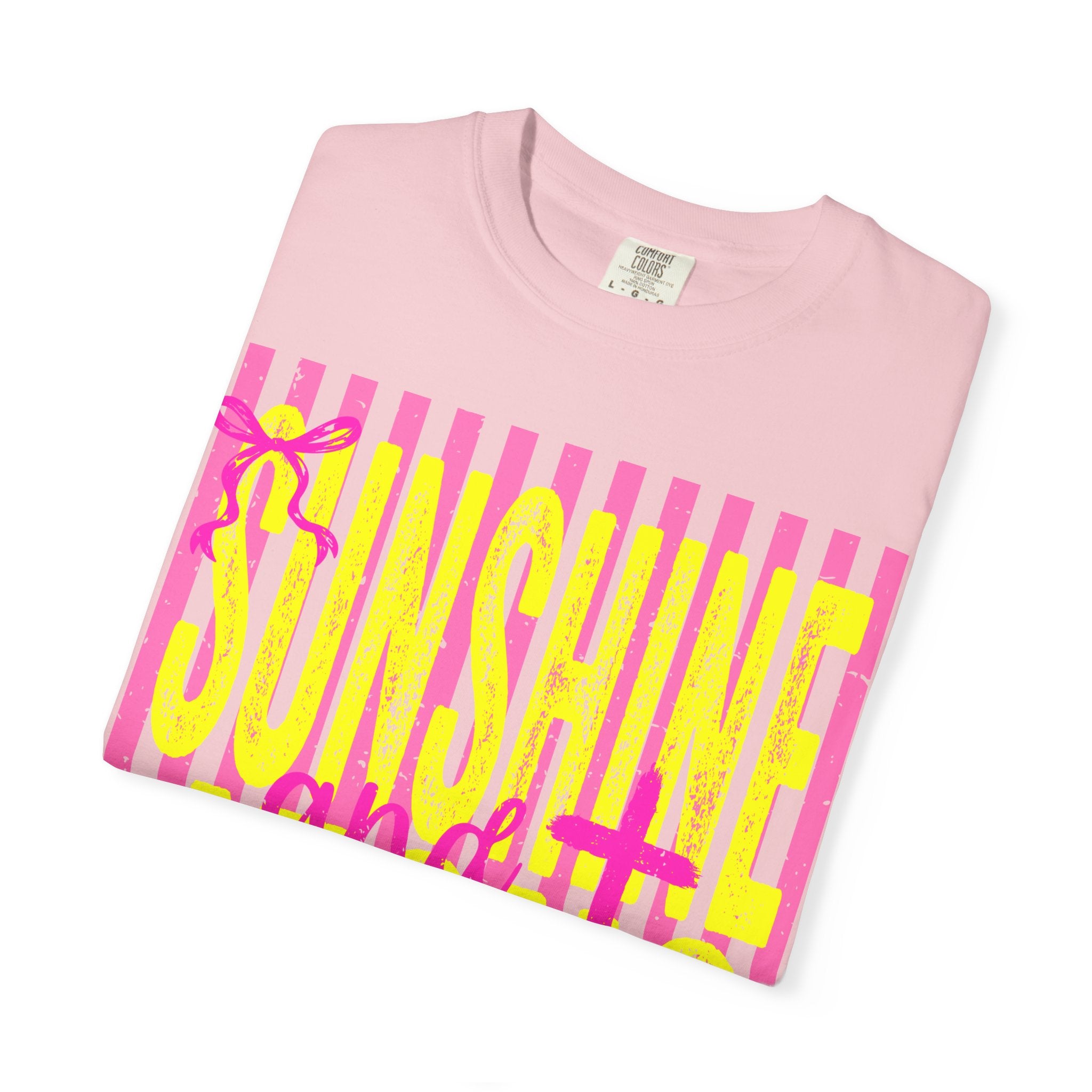 Sunshine and Jesus Graphic T-Shirt — Bright Faith Tee for Women & Men