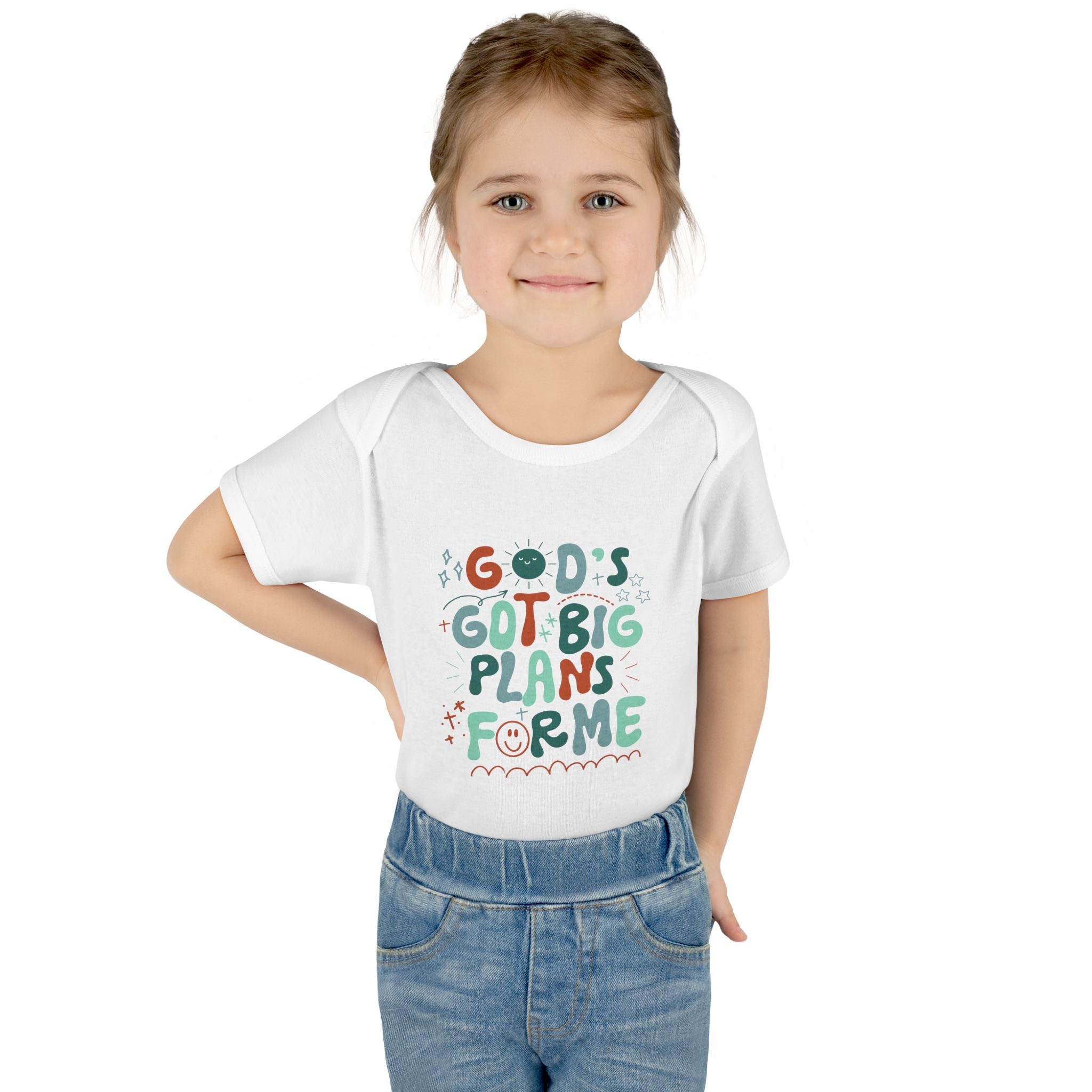 Boys God’s Got Big Plans For Me Infant Bodysuit