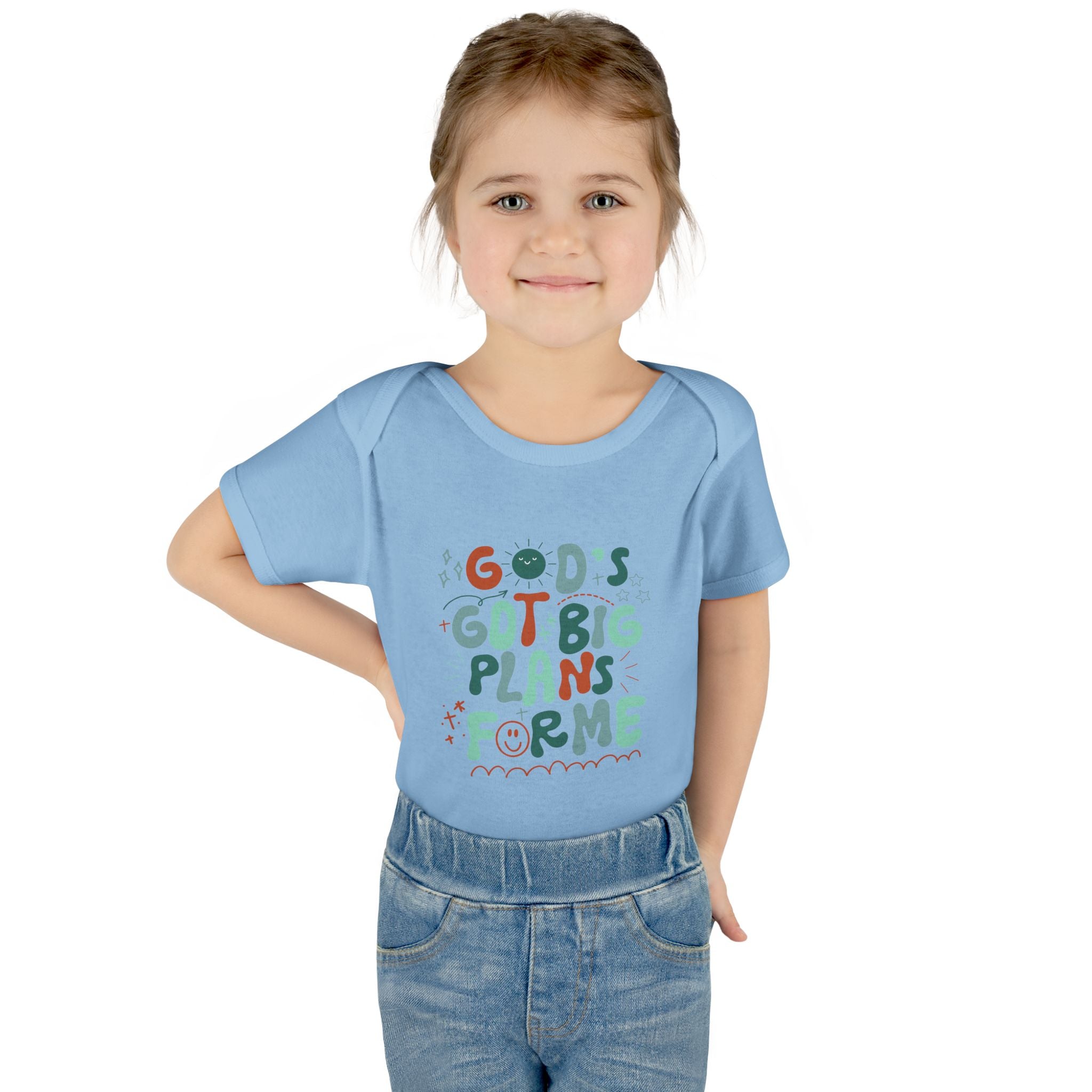 Boys God’s Got Big Plans For Me Infant Bodysuit