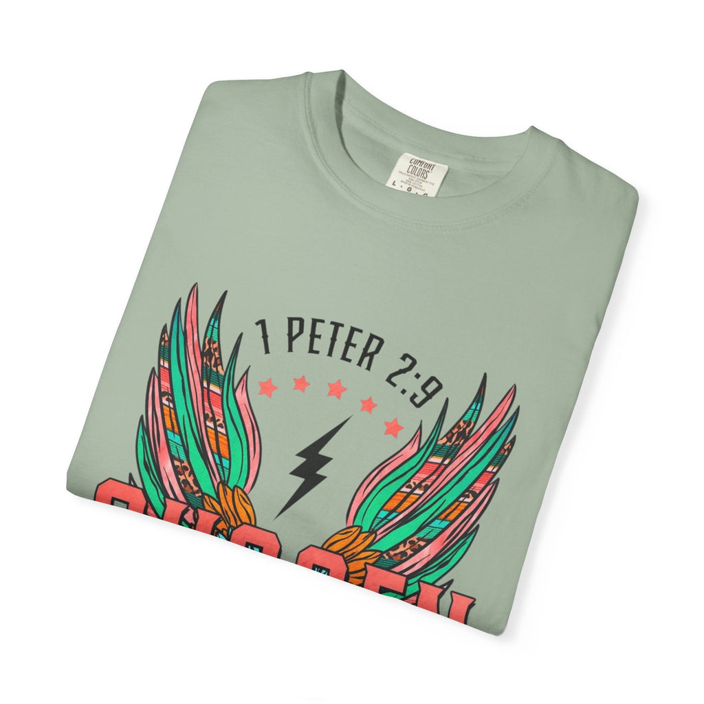 Chosen Wings T‑Shirt — 1 Peter 2:9 Inspirational Christian Tee
