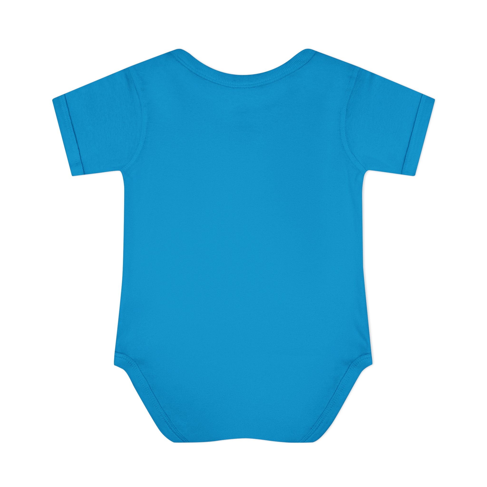 Baby Bodysuit — Colorful Watercolor Fish Onesie for Infants