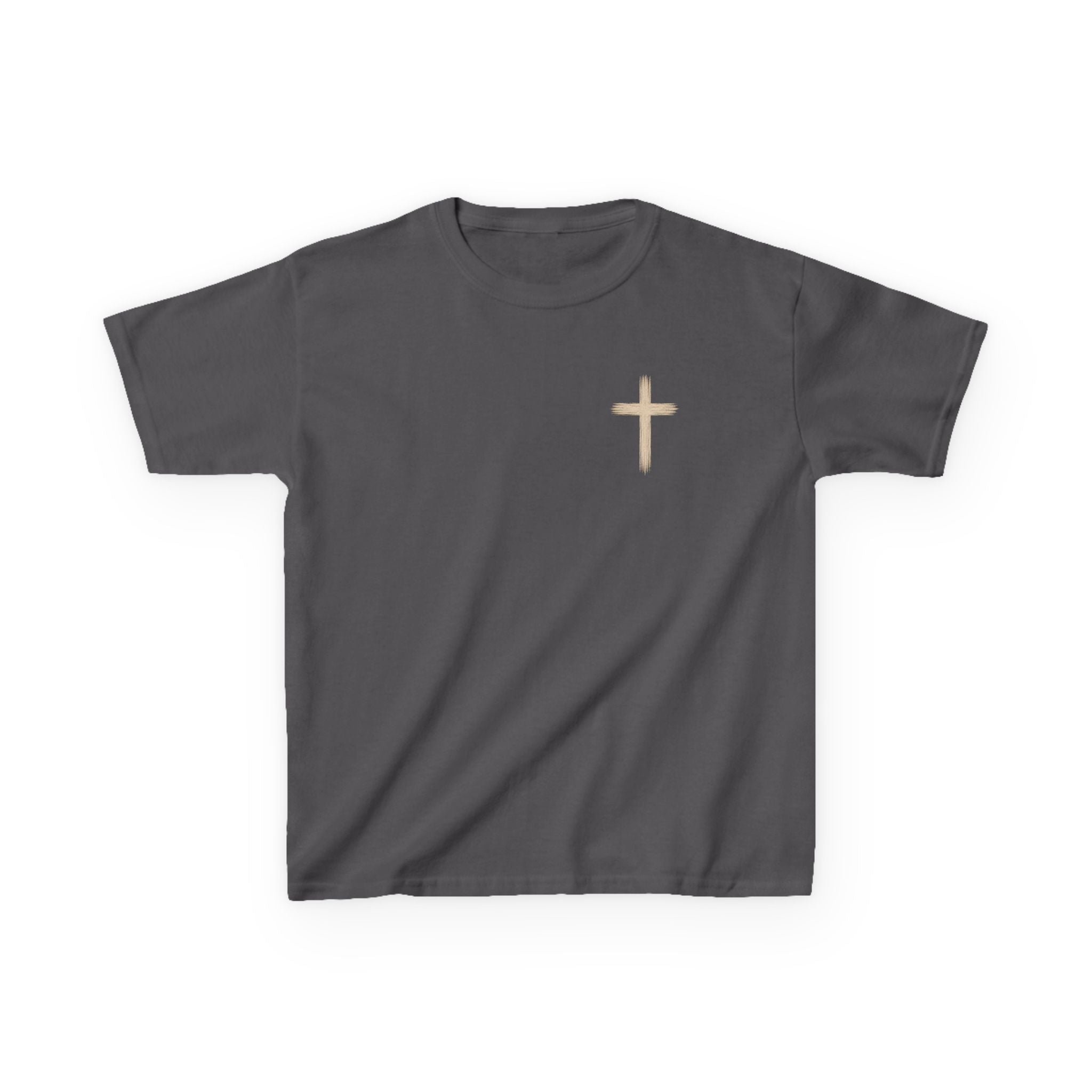 Kids T-Shirt — John 3:16 Cross Design Christian Youth Tee