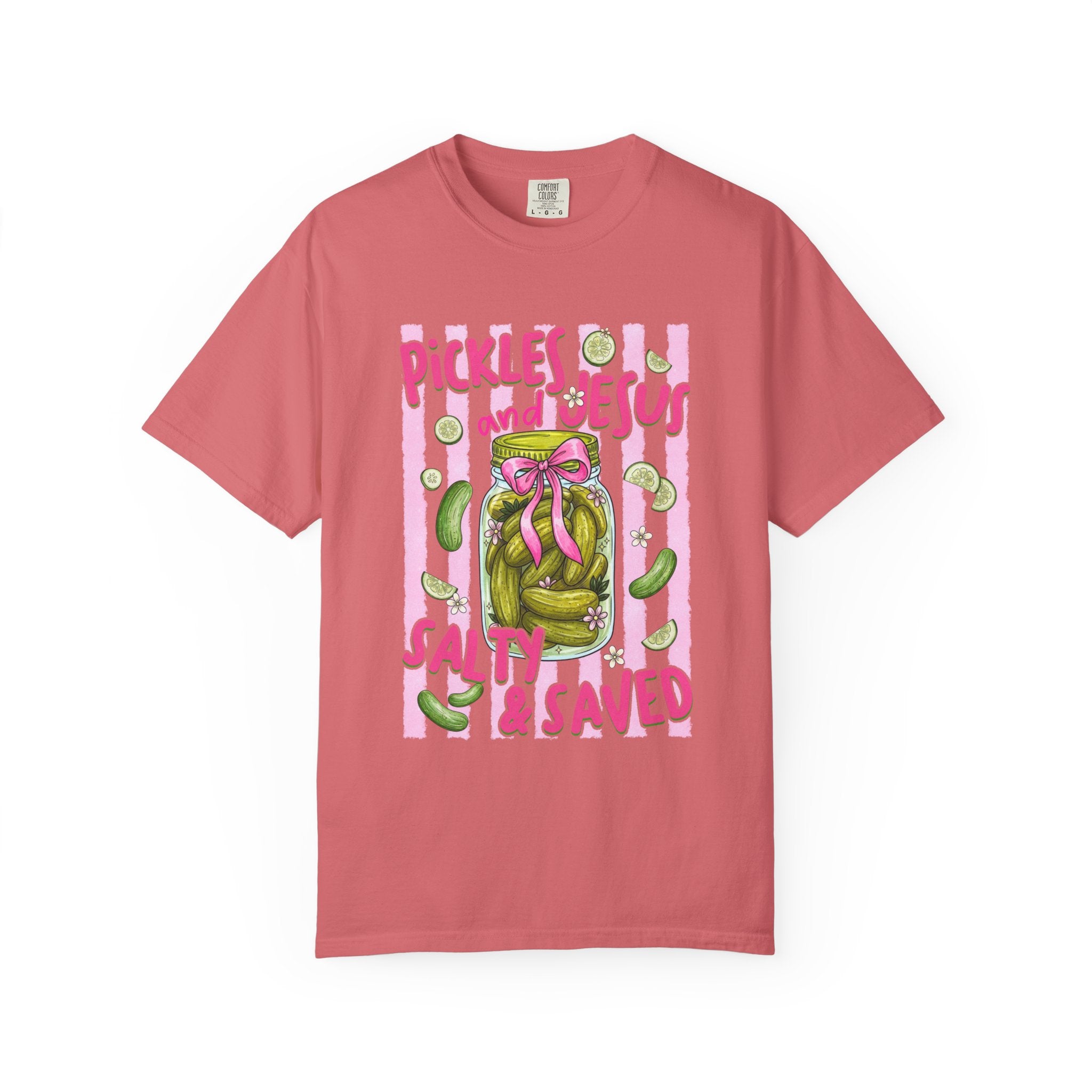 Pickles and Jesus 'Salty & Saved' T-Shirt