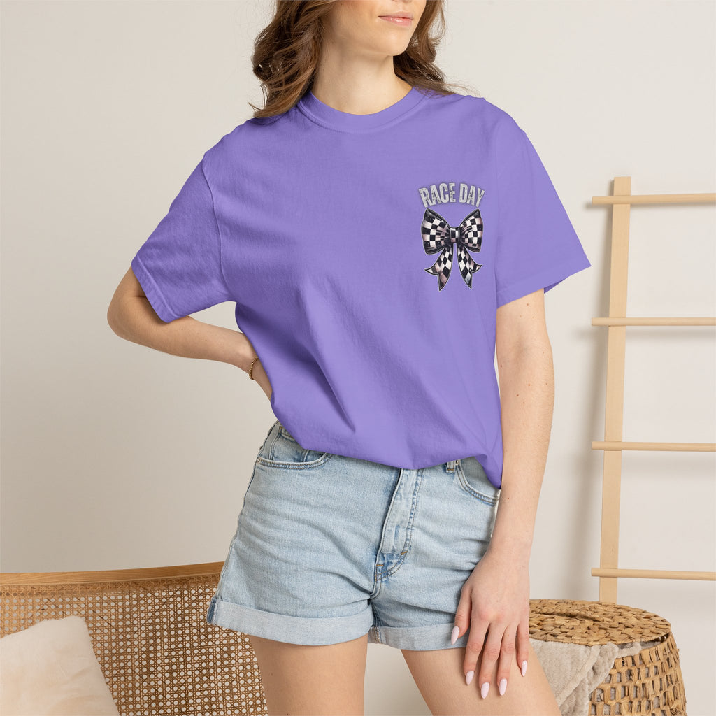Race Day Bow T-Shirt