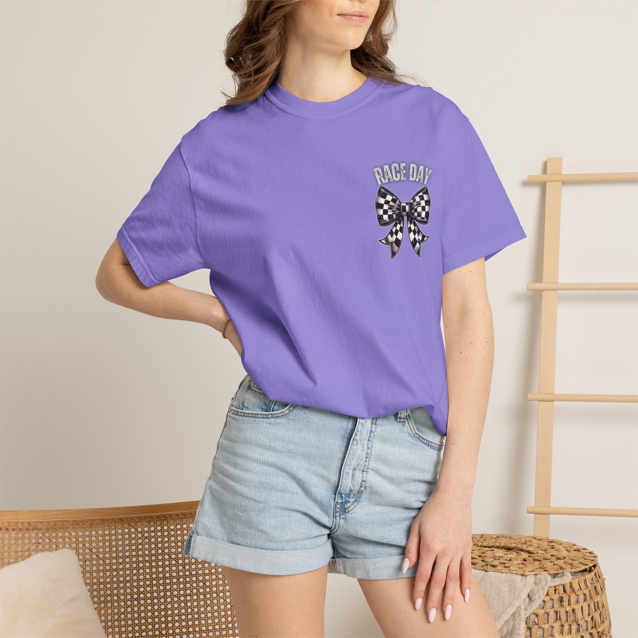 Race Day Bow T-Shirt