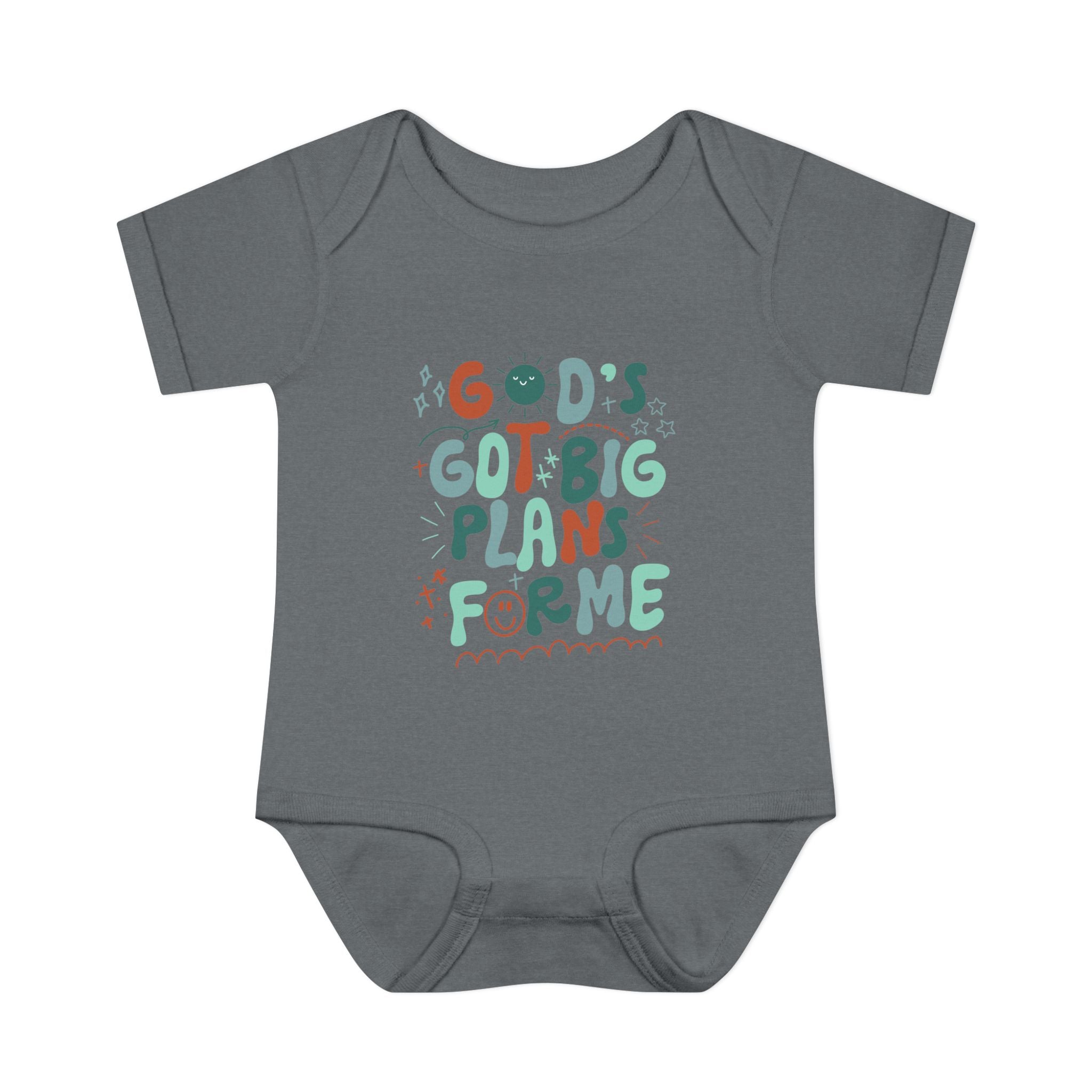 Boys God’s Got Big Plans For Me Infant Bodysuit