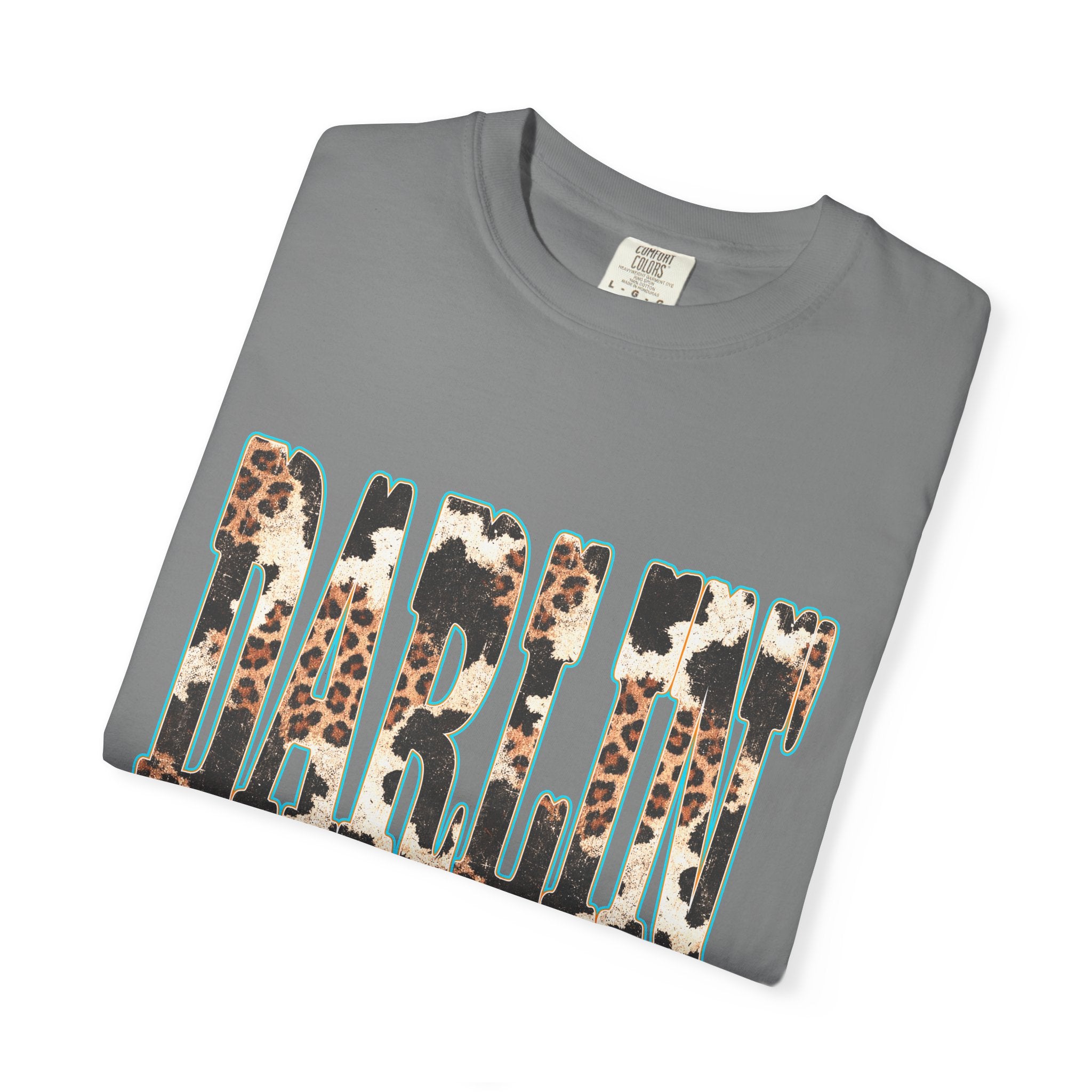Darlin' Leopard Print T-Shirt — Women's Southern Cowgirl Graphic Tee