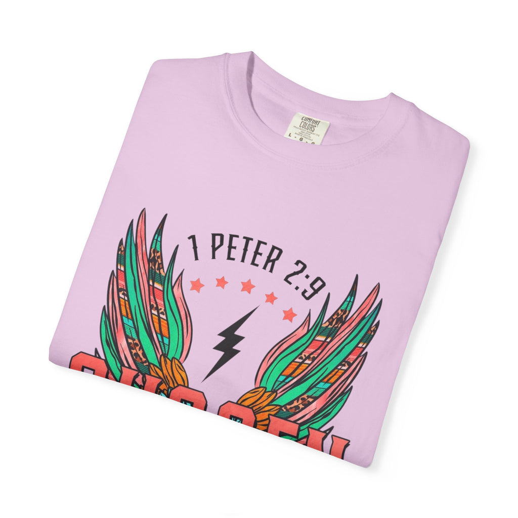 Chosen Wings T‑Shirt — 1 Peter 2:9 Inspirational Christian Tee