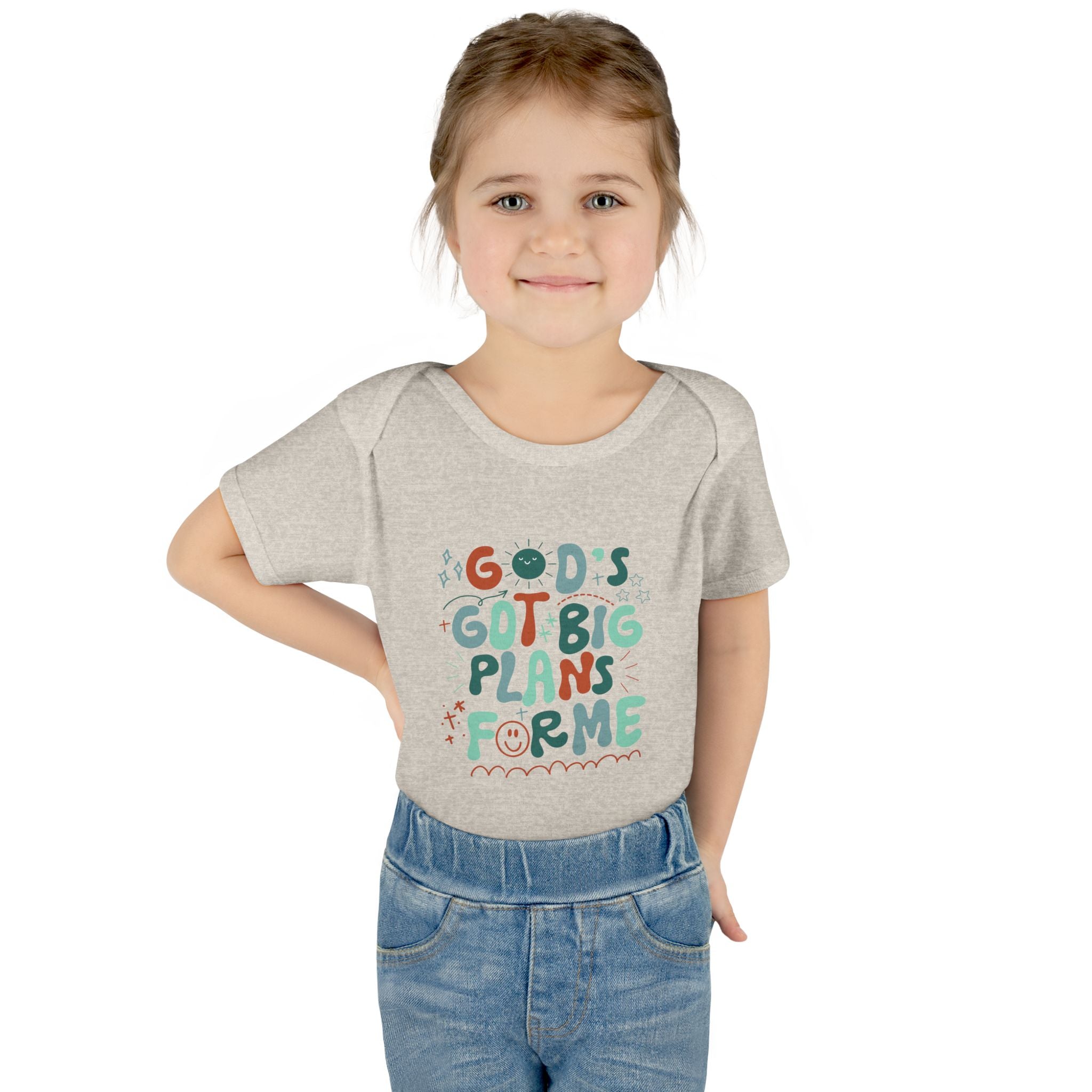 Boys God’s Got Big Plans For Me Infant Bodysuit