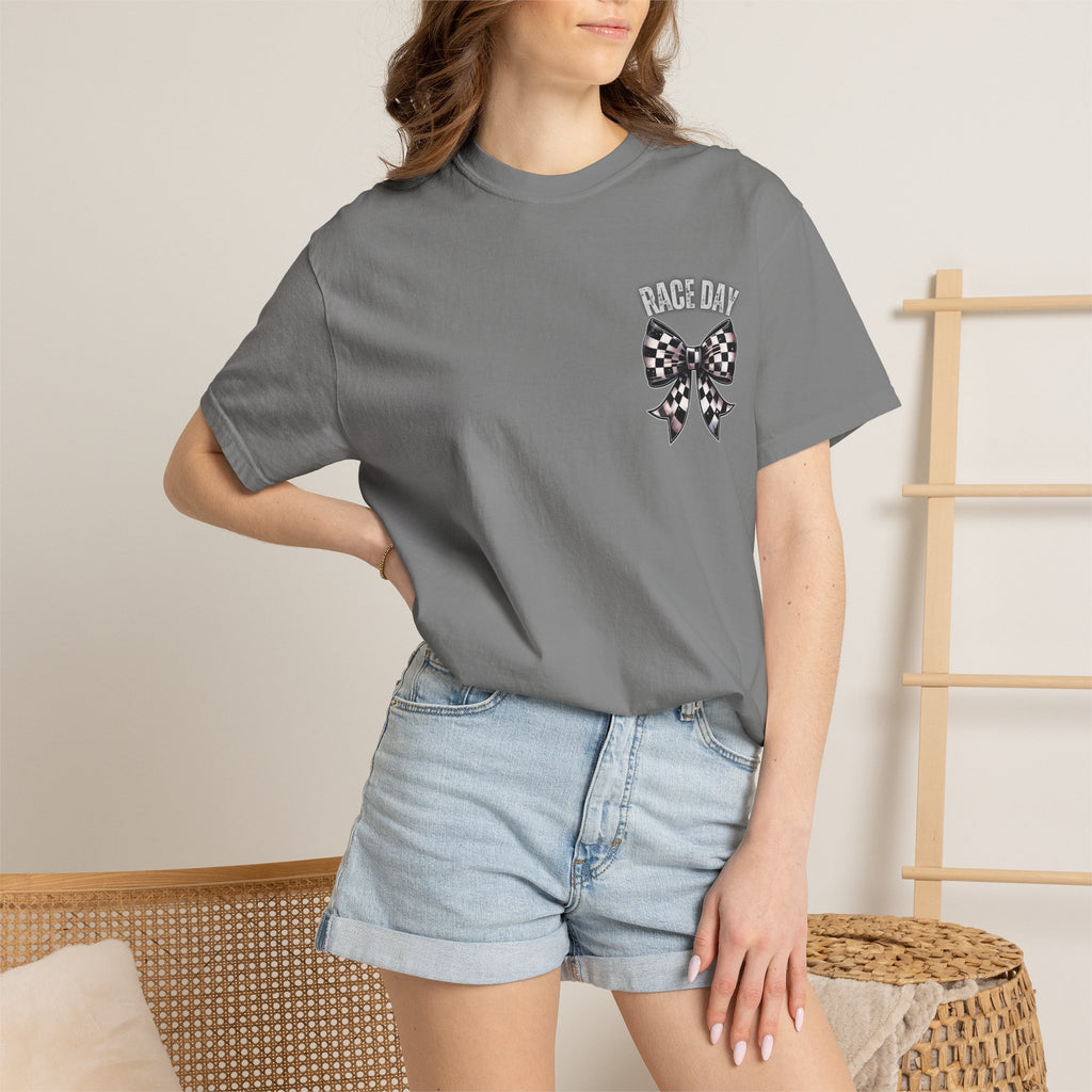Race Day Bow T-Shirt