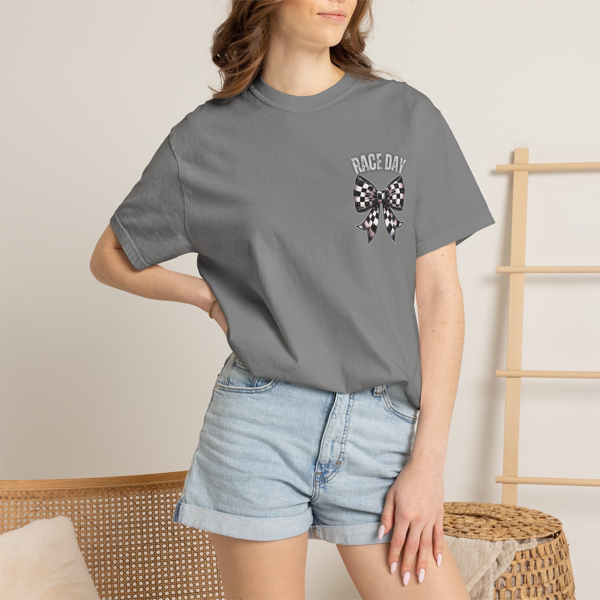 Race Day Bow T-Shirt