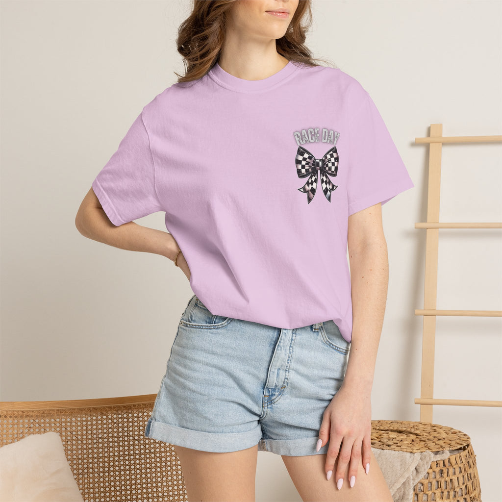 Race Day Bow T-Shirt