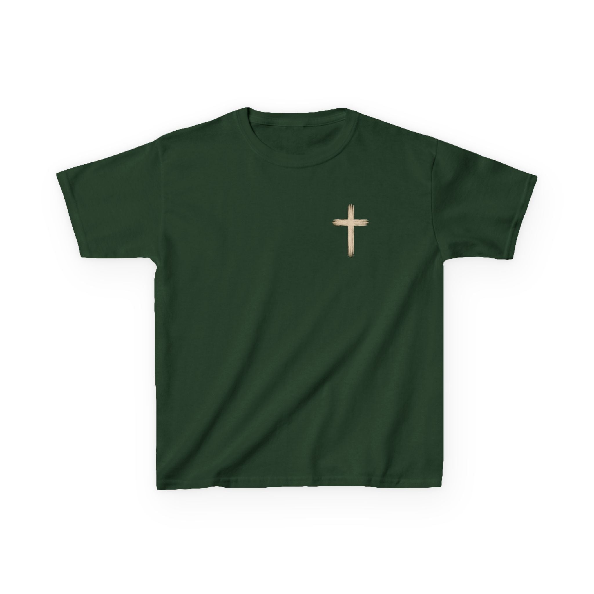Kids T-Shirt — John 3:16 Cross Design Christian Youth Tee