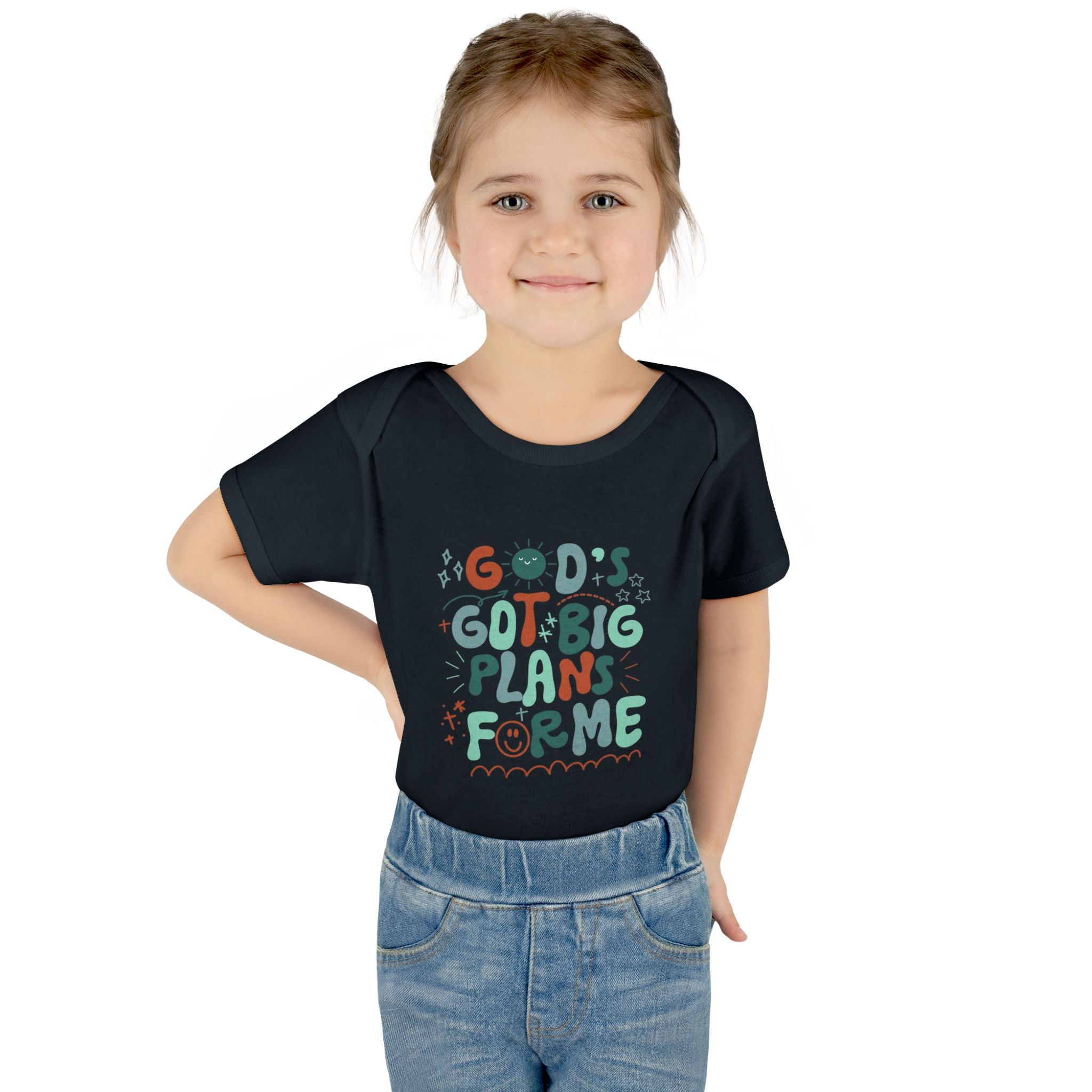 Boys God’s Got Big Plans For Me Infant Bodysuit