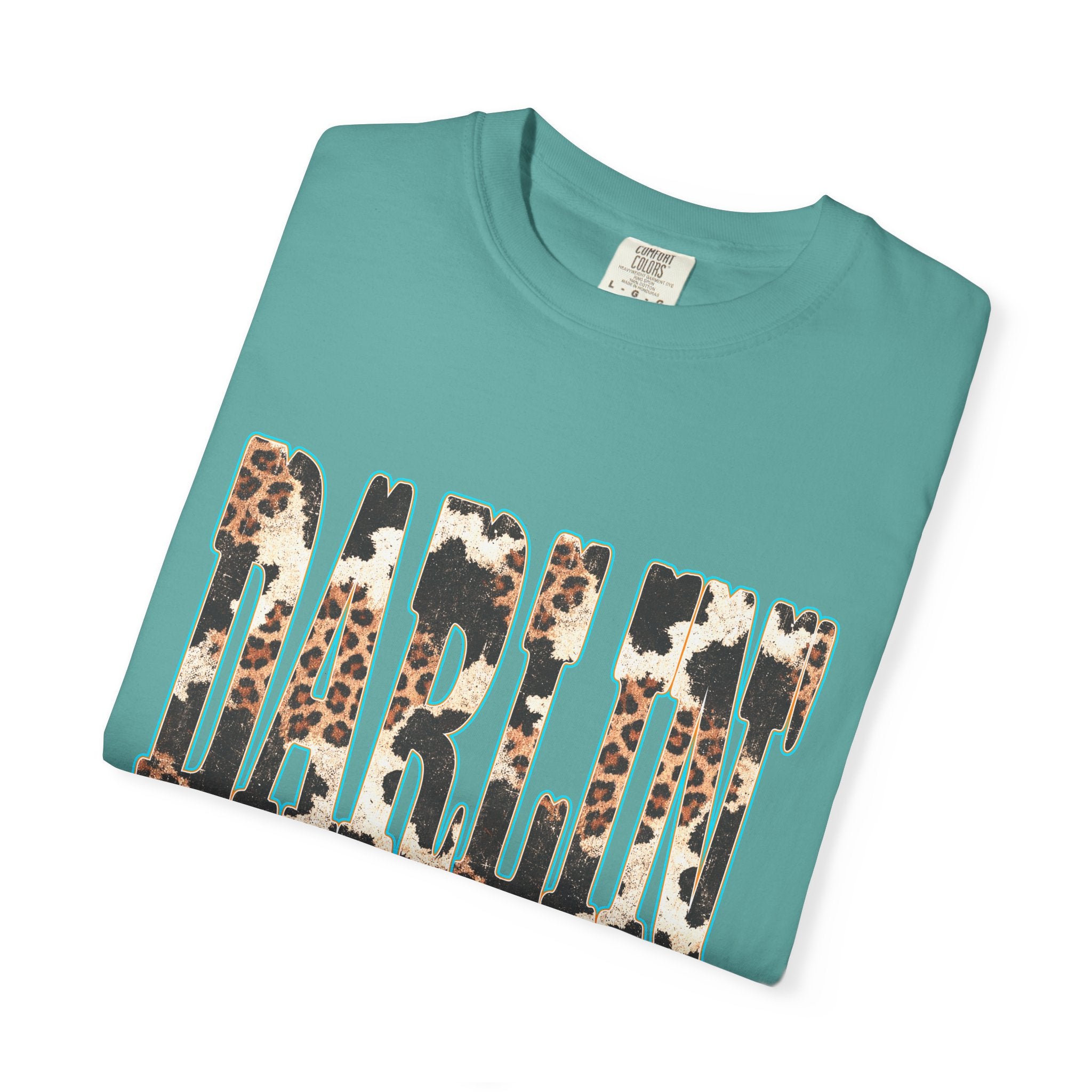 Darlin' Leopard Print T-Shirt — Women's Southern Cowgirl Graphic Tee
