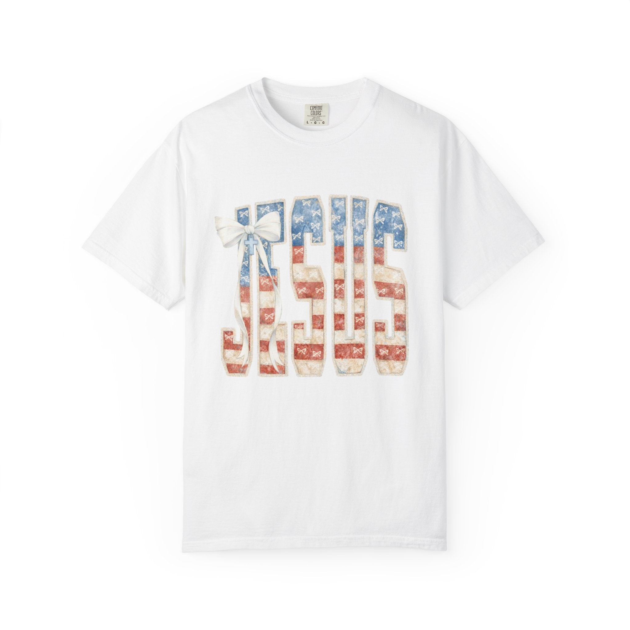 Jesus American Flag T-Shirt — Patriotic Christian Tee