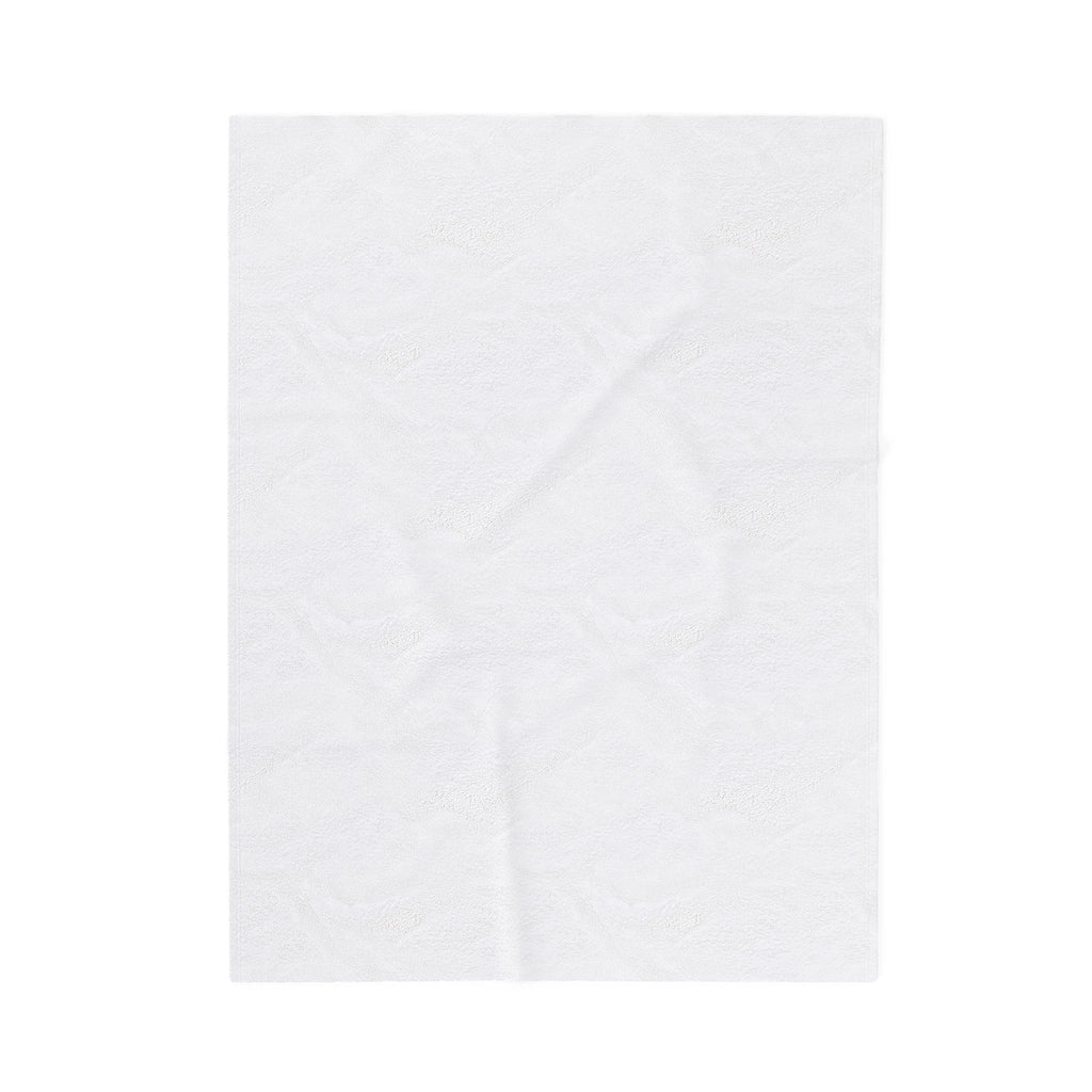 Velveteen Plush Blanket — "You Are Fearfully and Wonderfully Made" Floral Psalm 139:14 Christian Throw