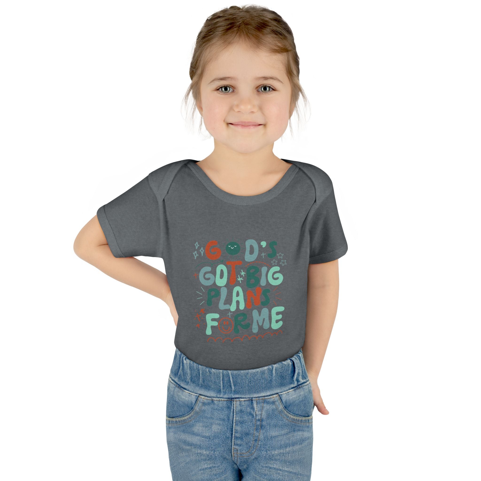 Boys God’s Got Big Plans For Me Infant Bodysuit