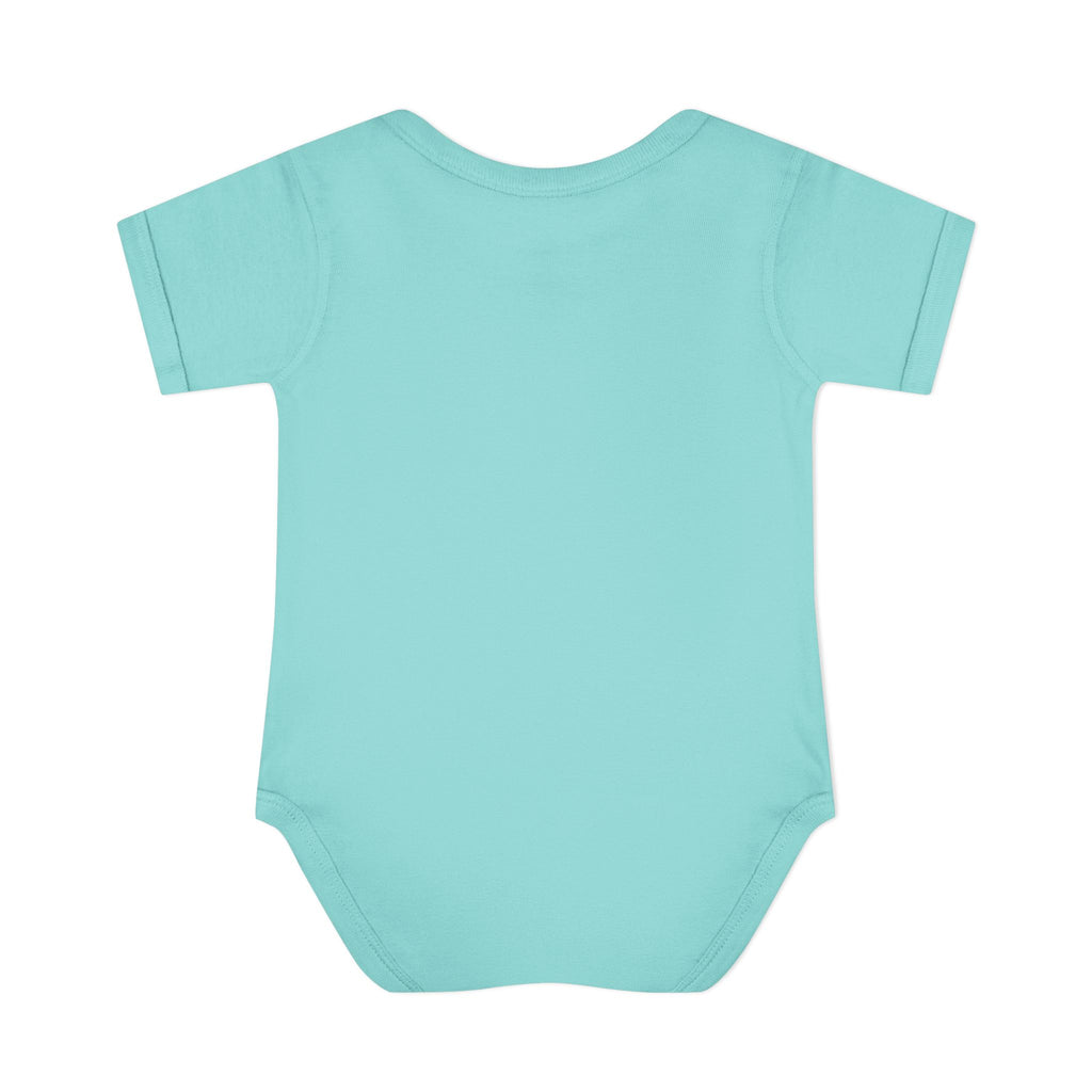 Baby Bodysuit — Colorful Watercolor Fish Onesie for Infants