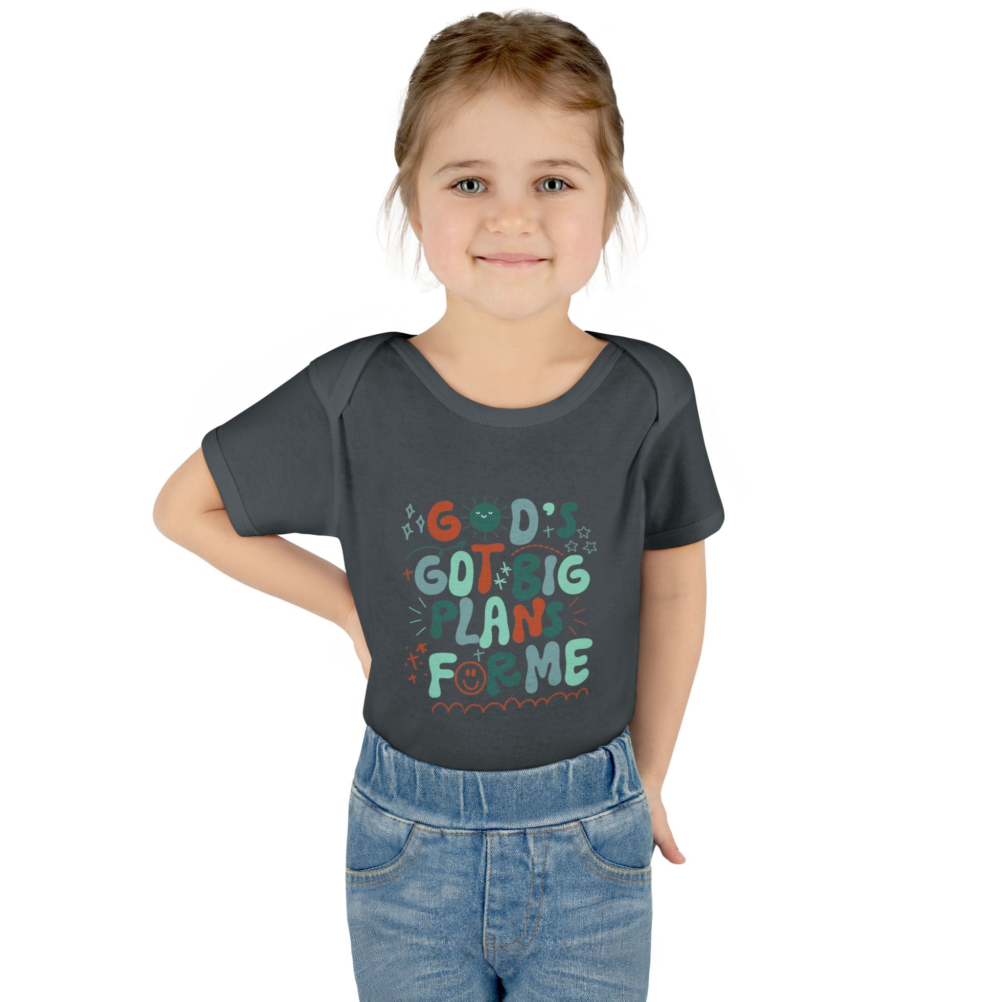 Boys God’s Got Big Plans For Me Infant Bodysuit