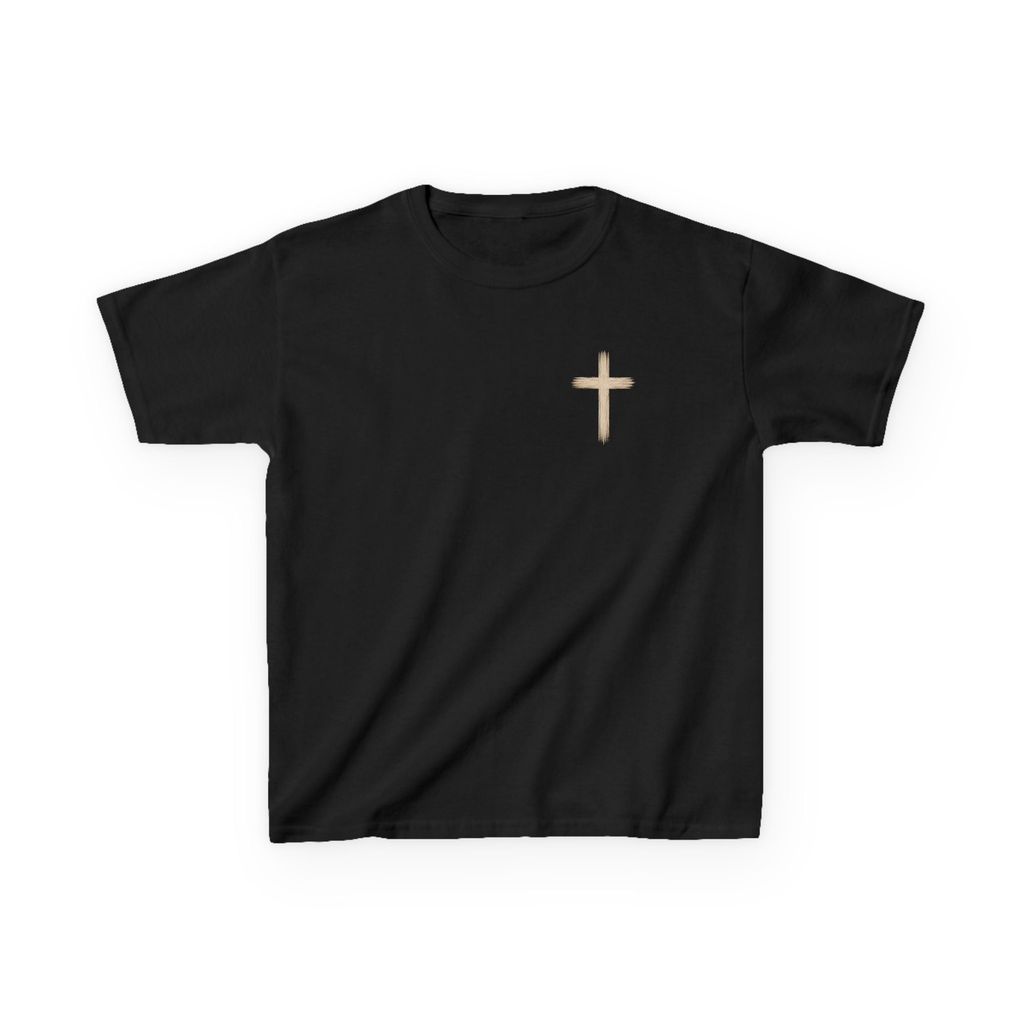 Kids T-Shirt — John 3:16 Cross Design Christian Youth Tee