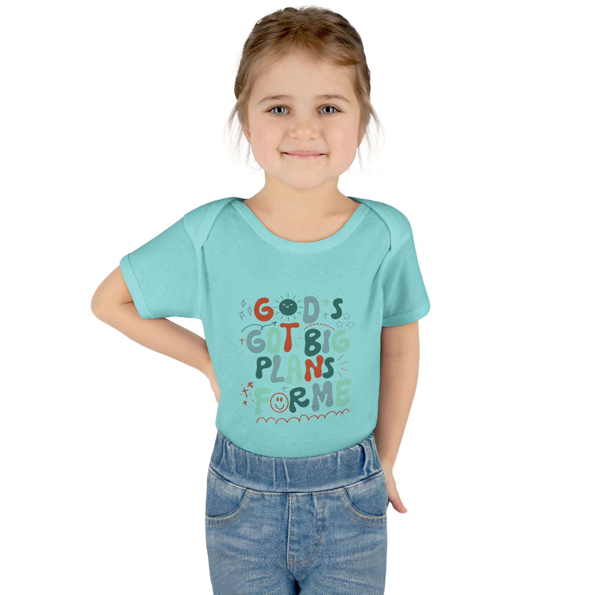 Boys God’s Got Big Plans For Me Infant Bodysuit