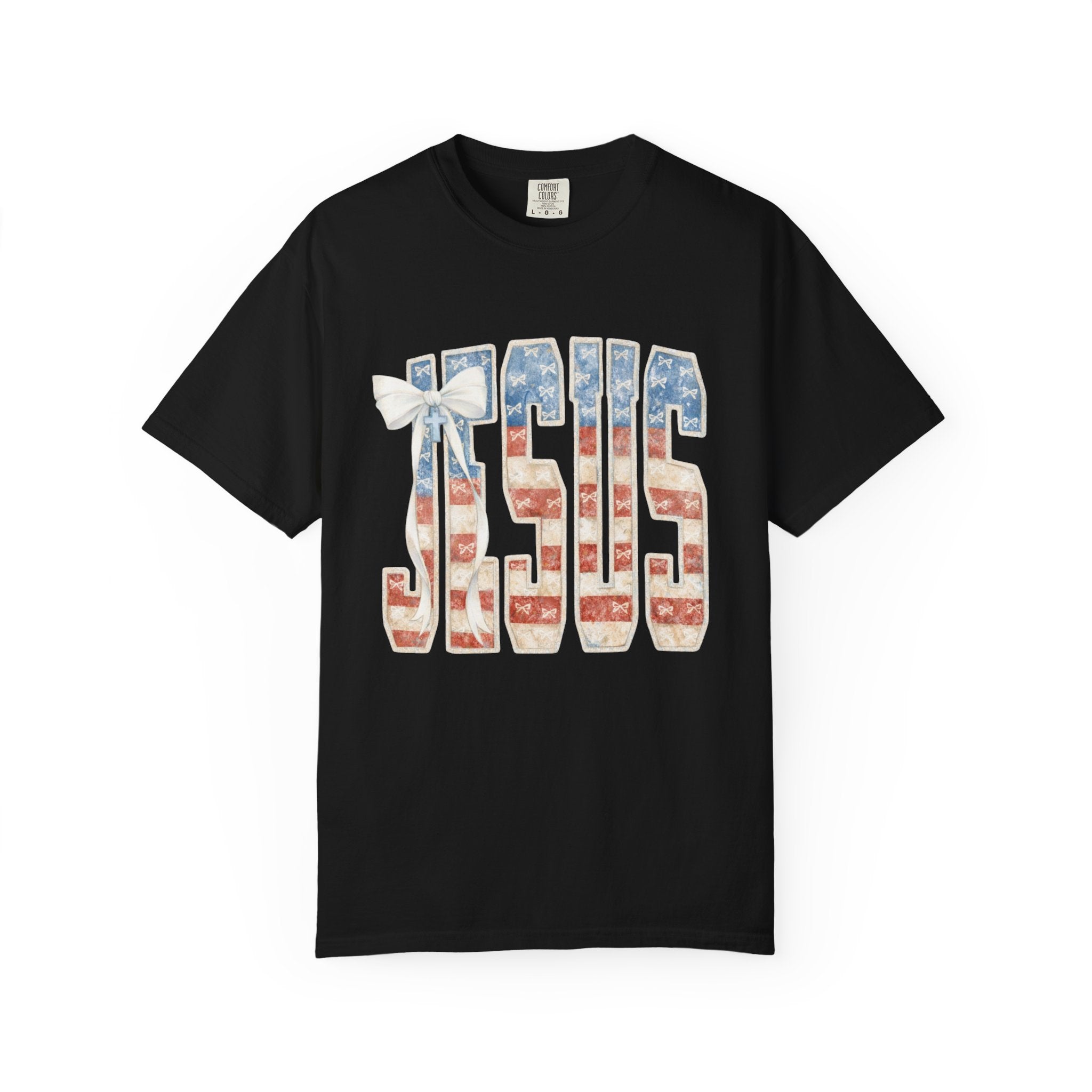 Jesus American Flag T-Shirt — Patriotic Christian Tee