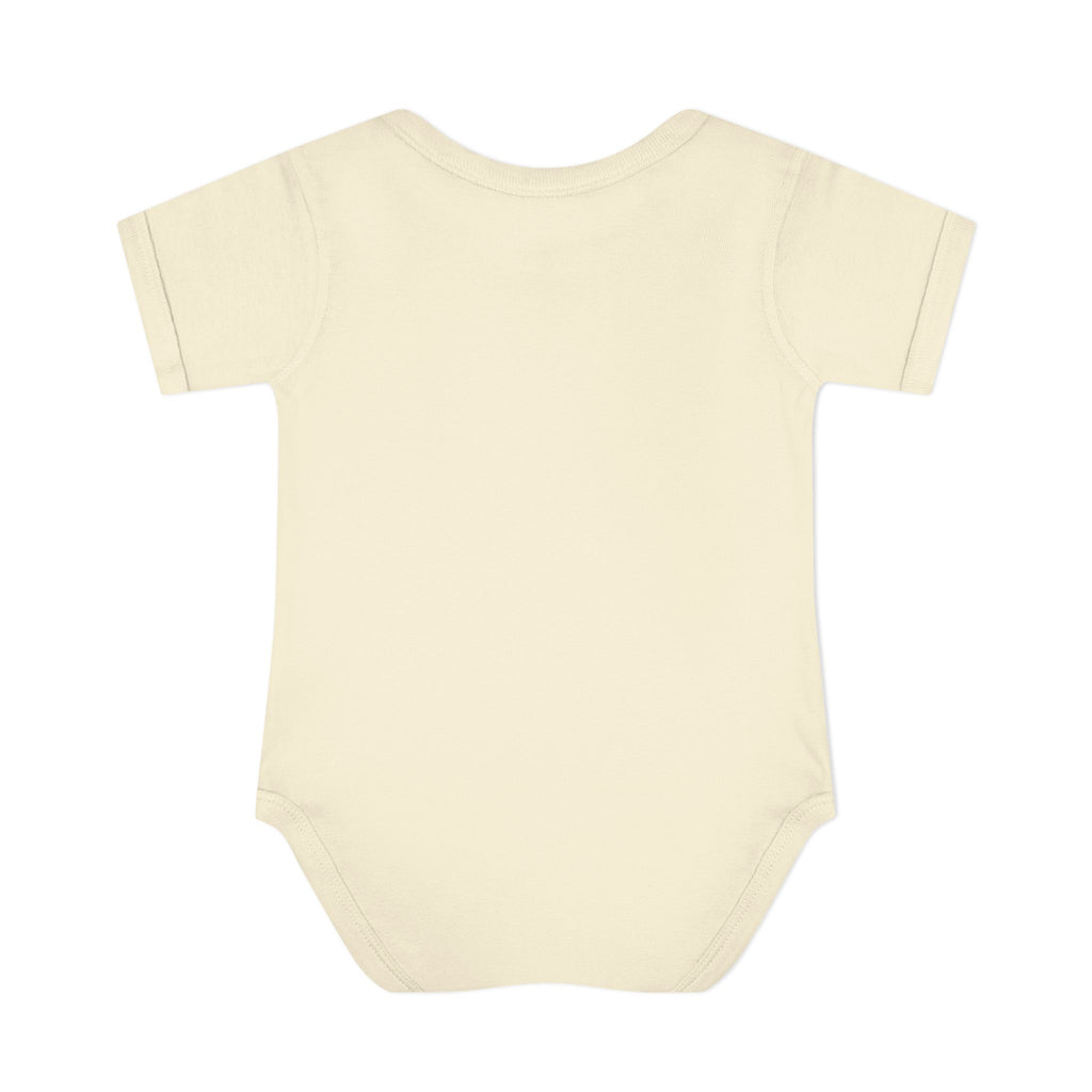 Baby Bodysuit — Colorful Watercolor Fish Onesie for Infants