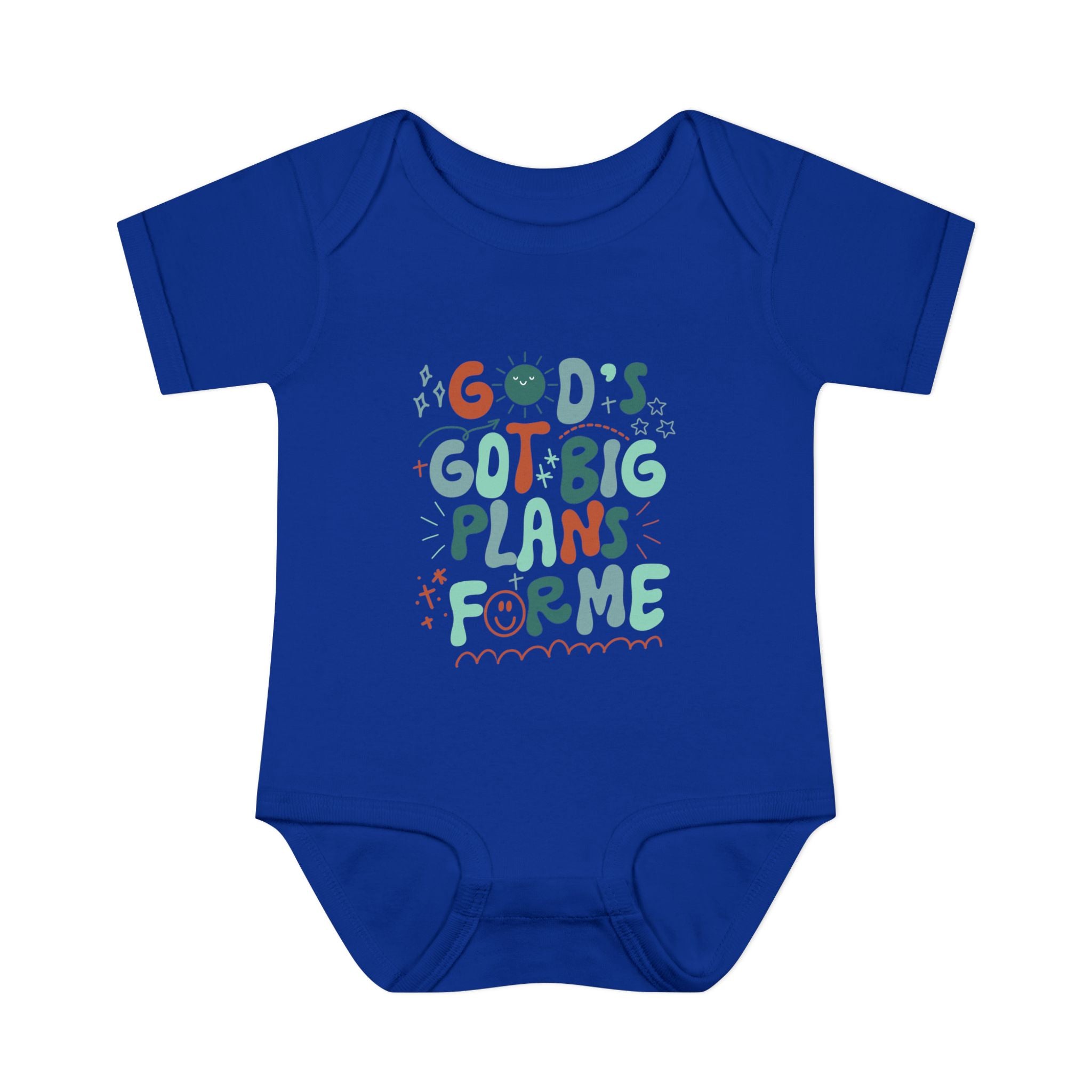 Boys God’s Got Big Plans For Me Infant Bodysuit
