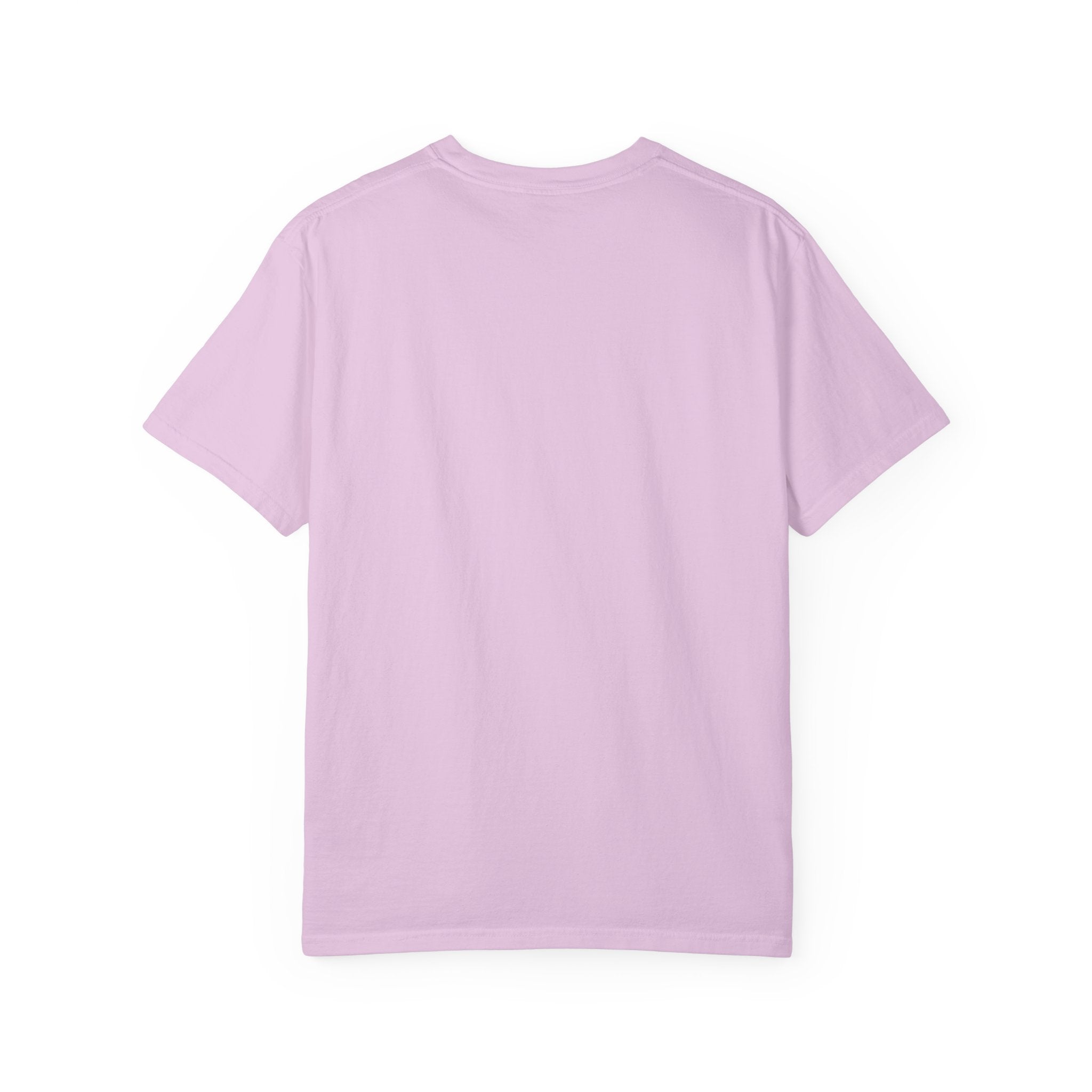 PRAY Lightning Graphic T-Shirt — Floral Pink & Mint Checker Retro Tee