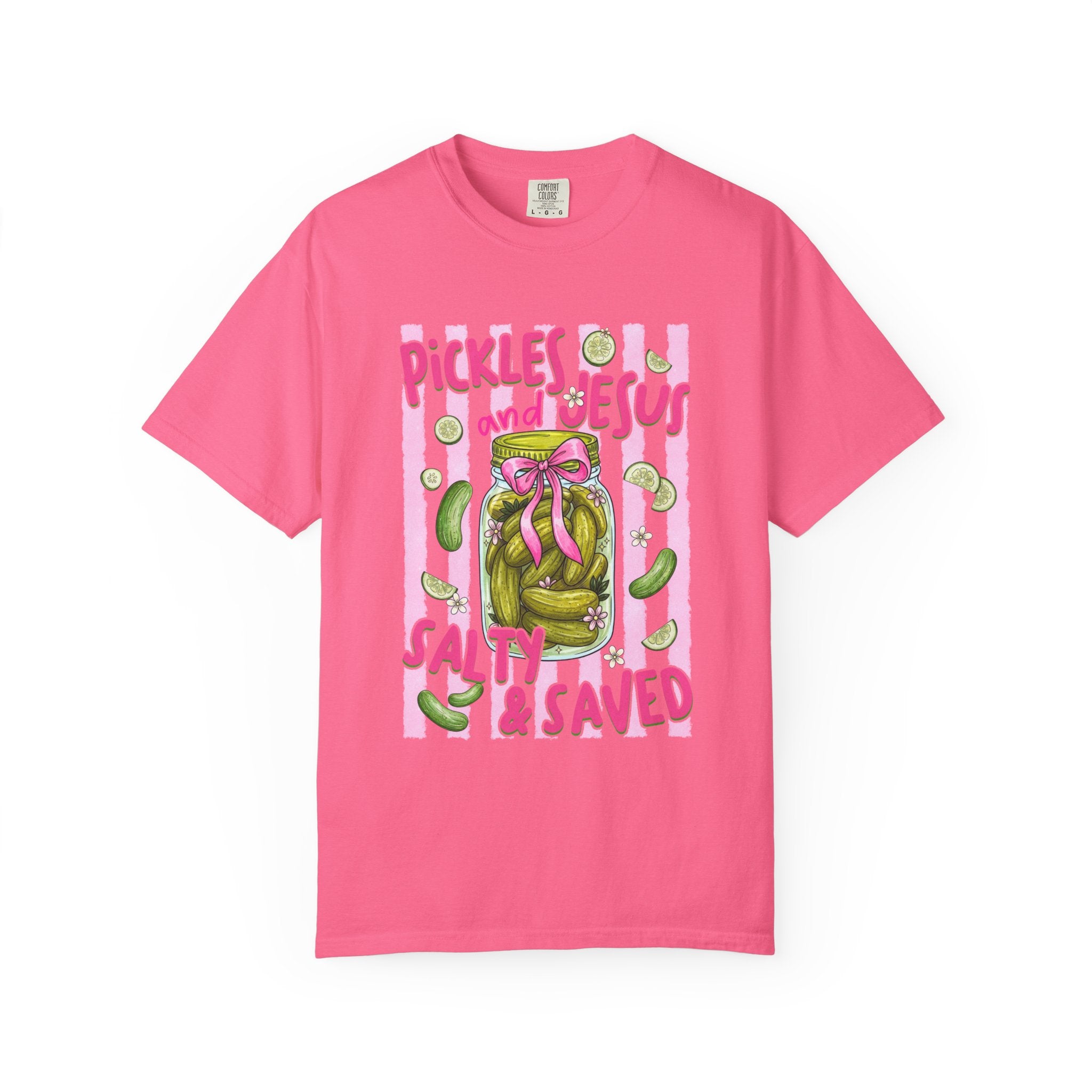 Pickles and Jesus 'Salty & Saved' T-Shirt