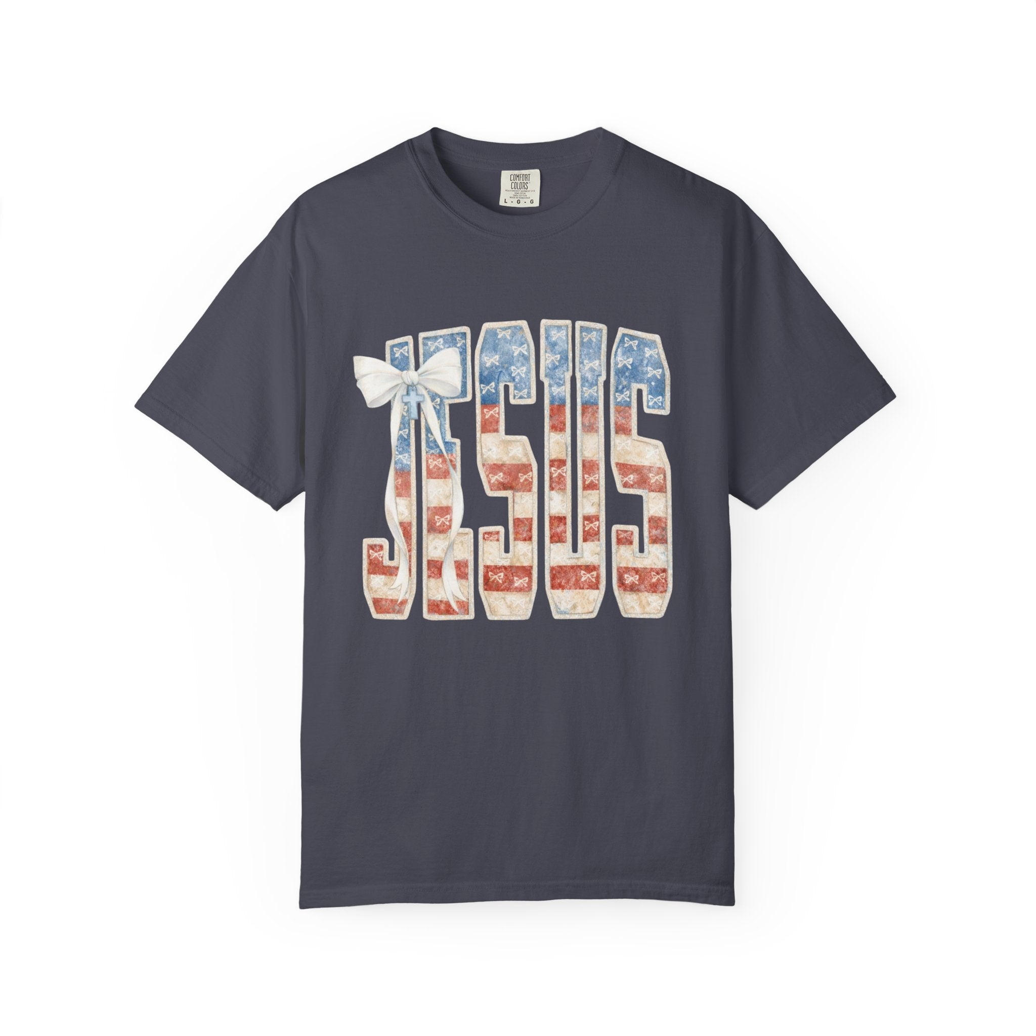 Jesus American Flag T-Shirt — Patriotic Christian Tee