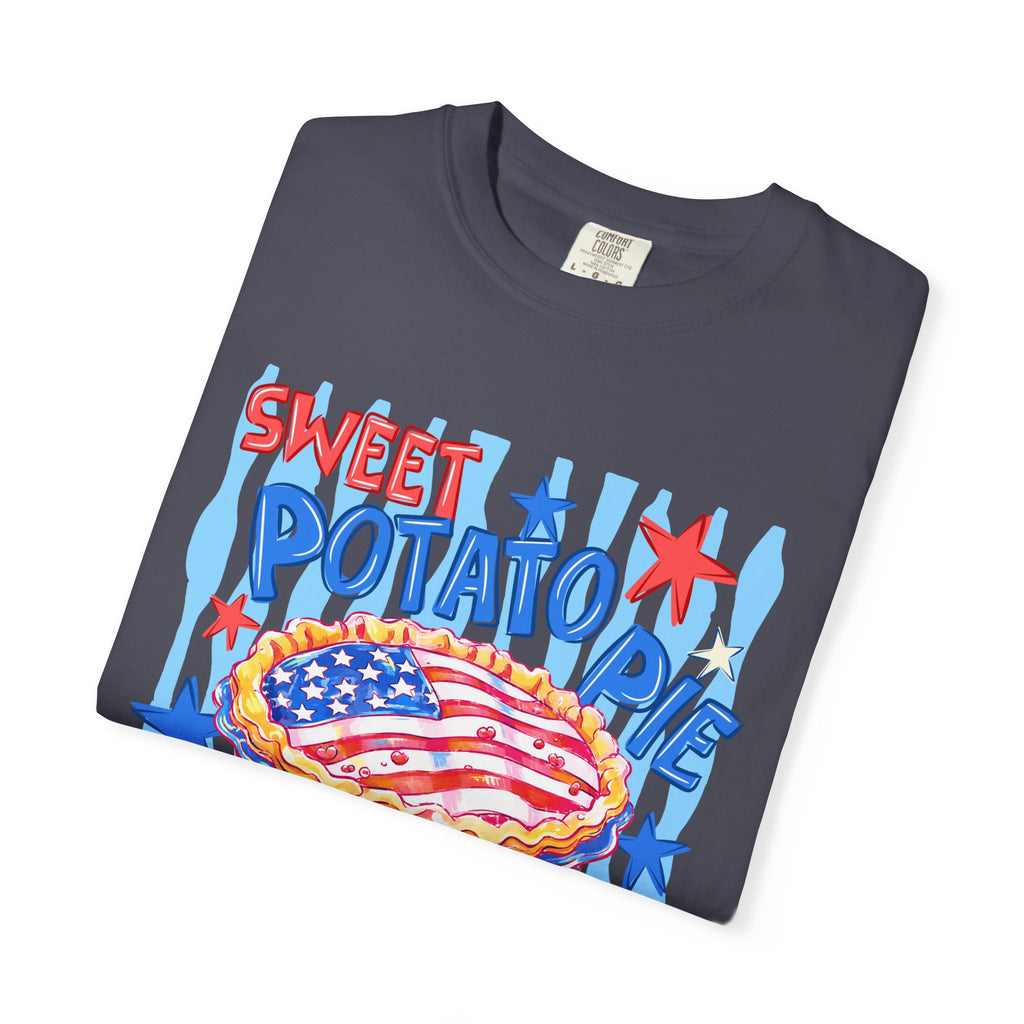 "Sweet Potato Pie & I Shut My Mouth" Patriotic  Tee