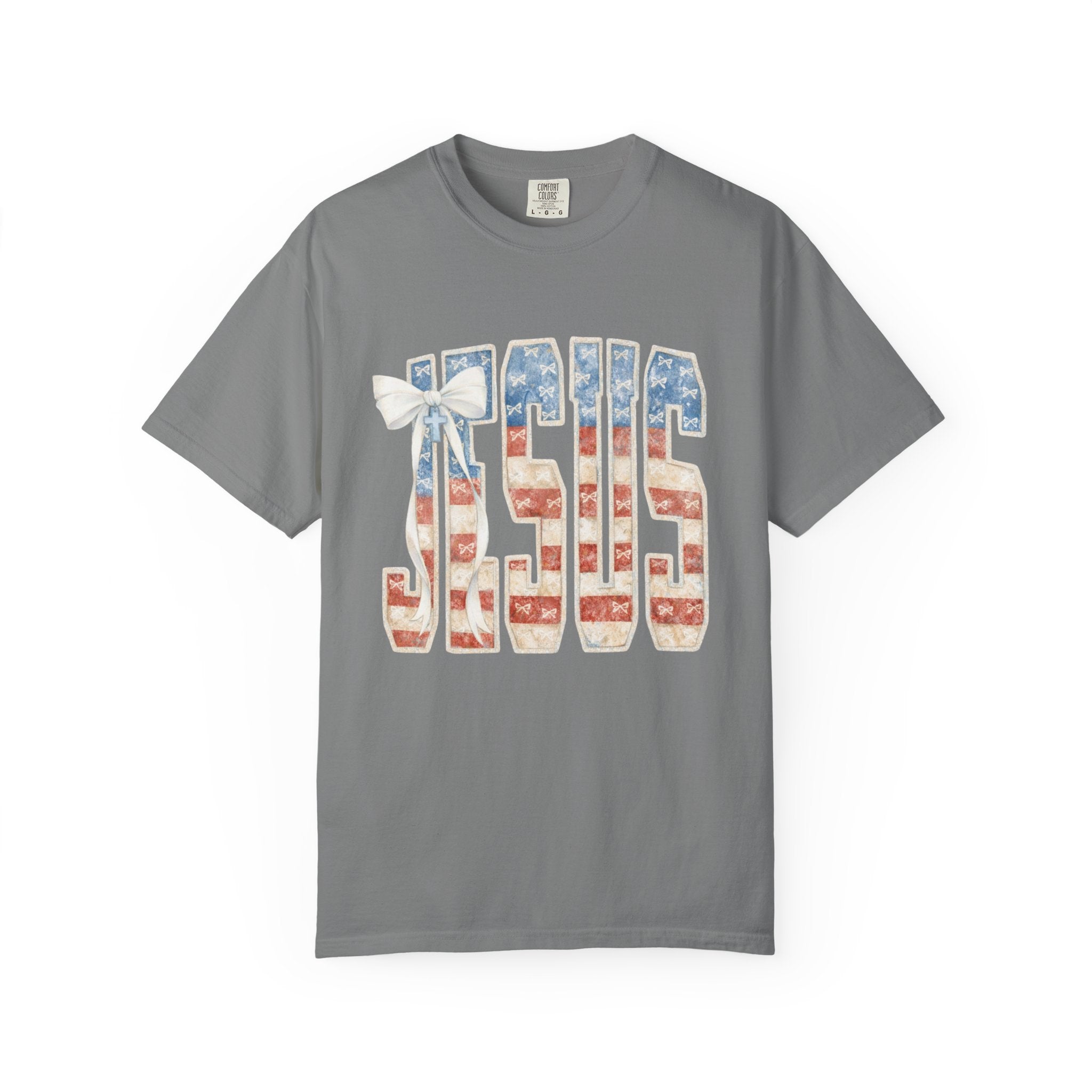 Jesus American Flag T-Shirt — Patriotic Christian Tee