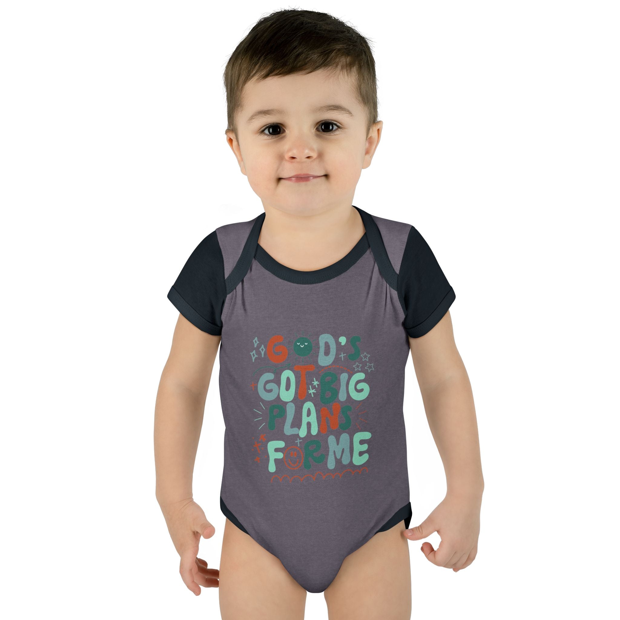 Boys God’s Got Big Plans For Me Infant Bodysuit